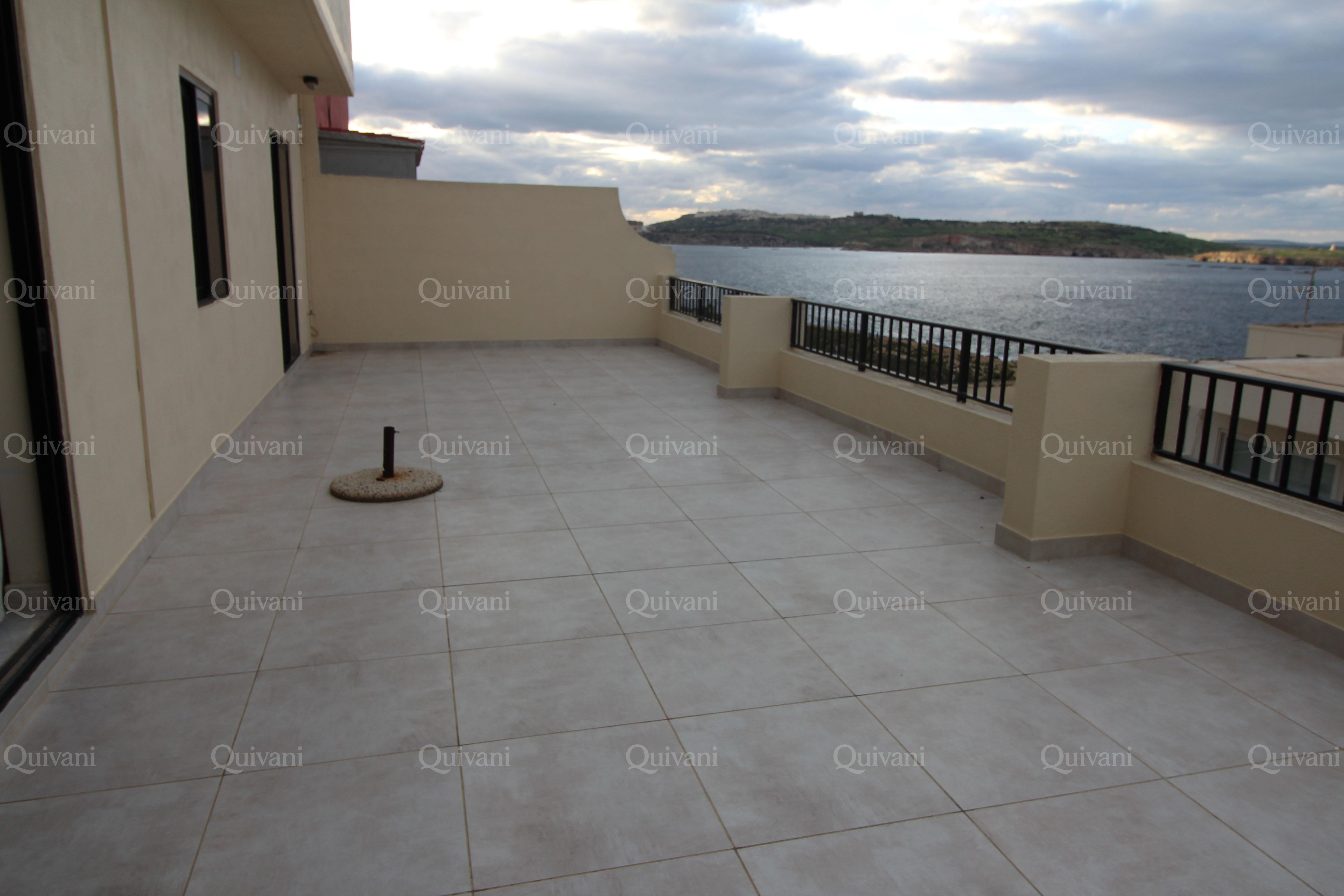 Qawra, Furnished Penthouse