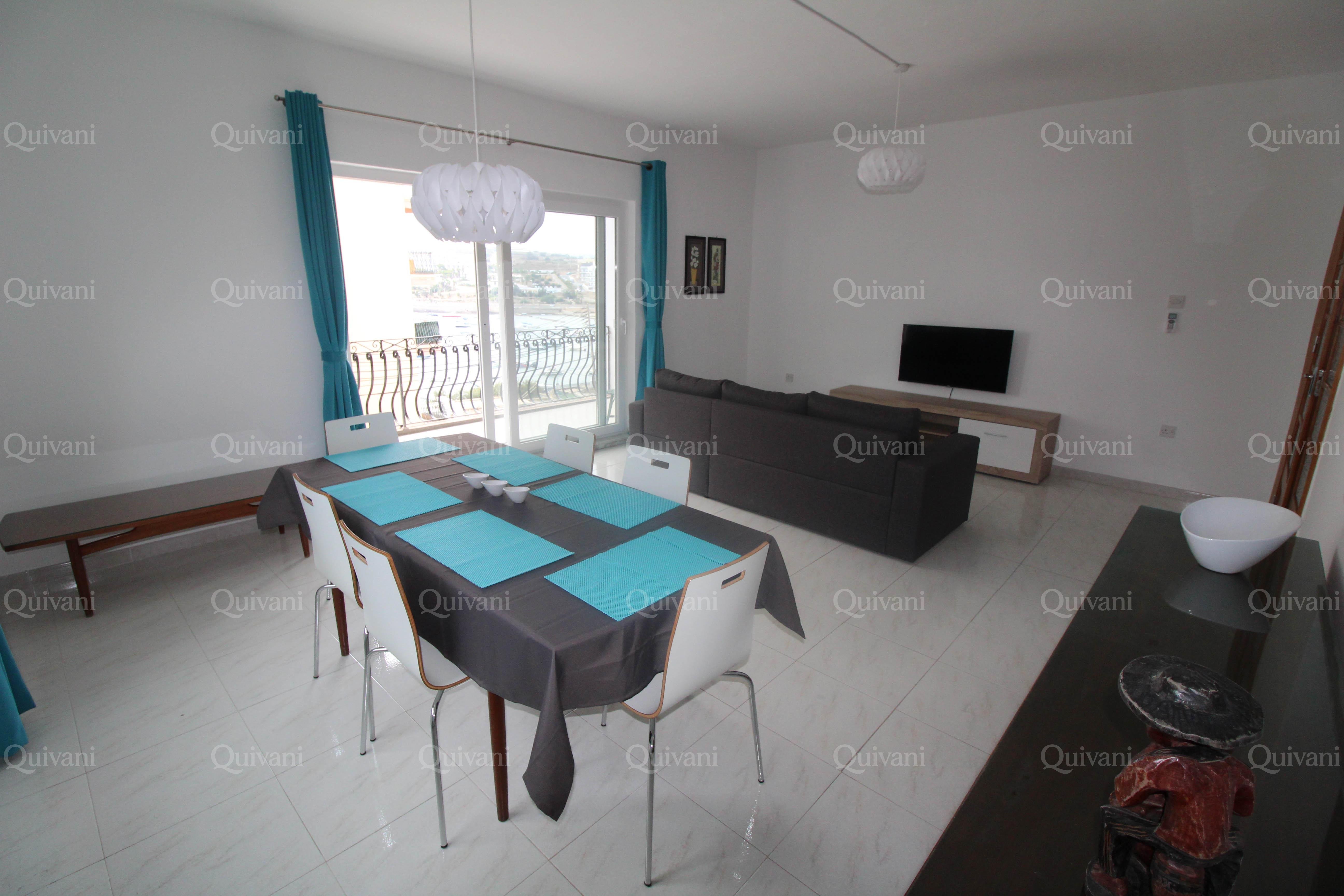 Qawra, Furnished Apartment
