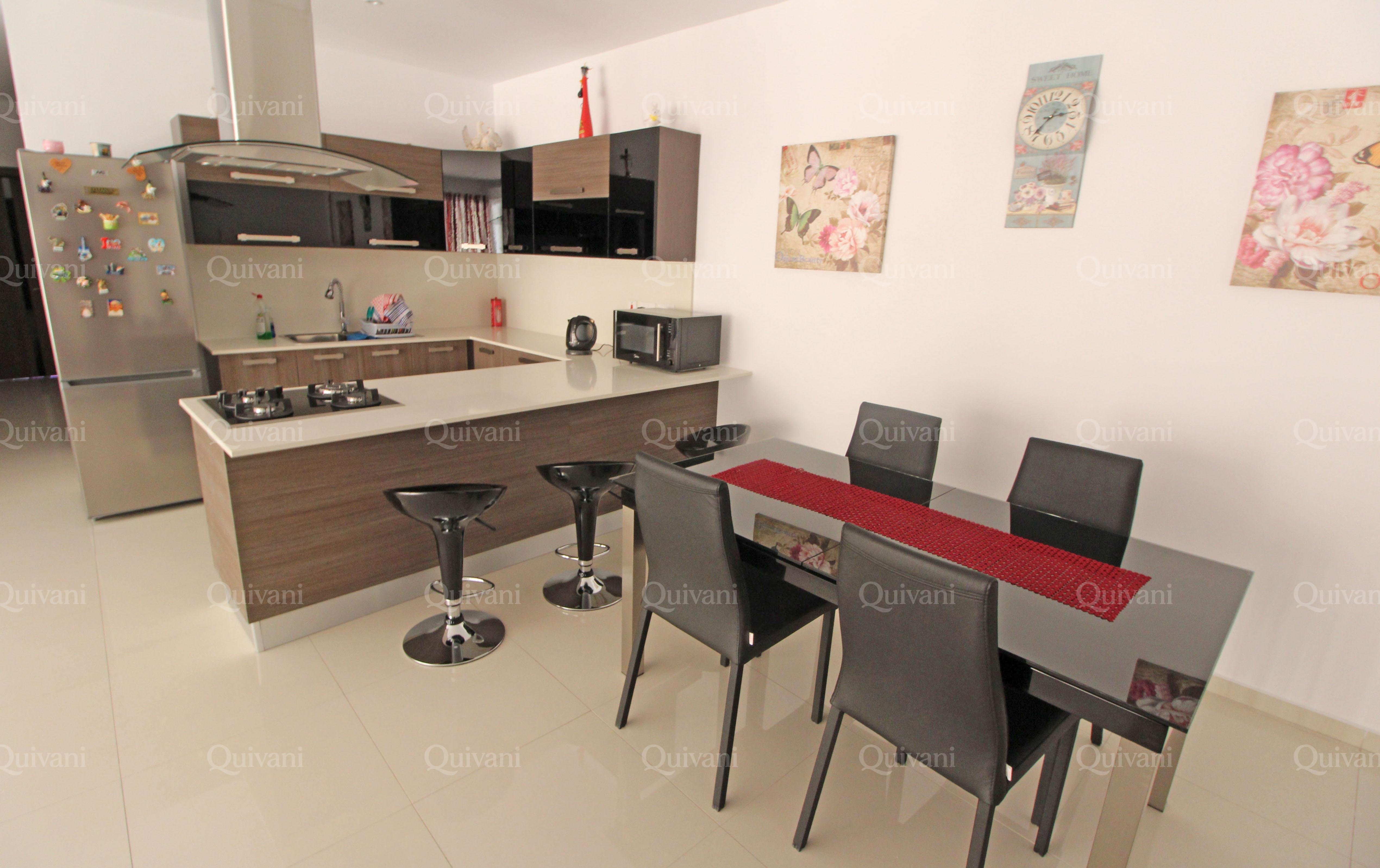 Qawra, Furnished Apartment