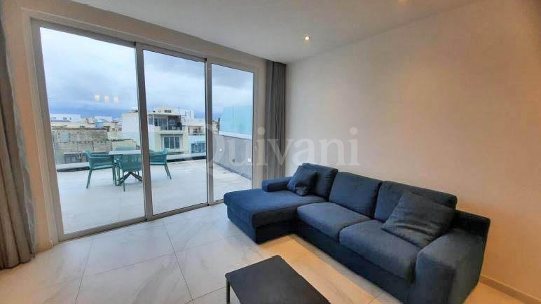 Mosta, Furnished Penthouse