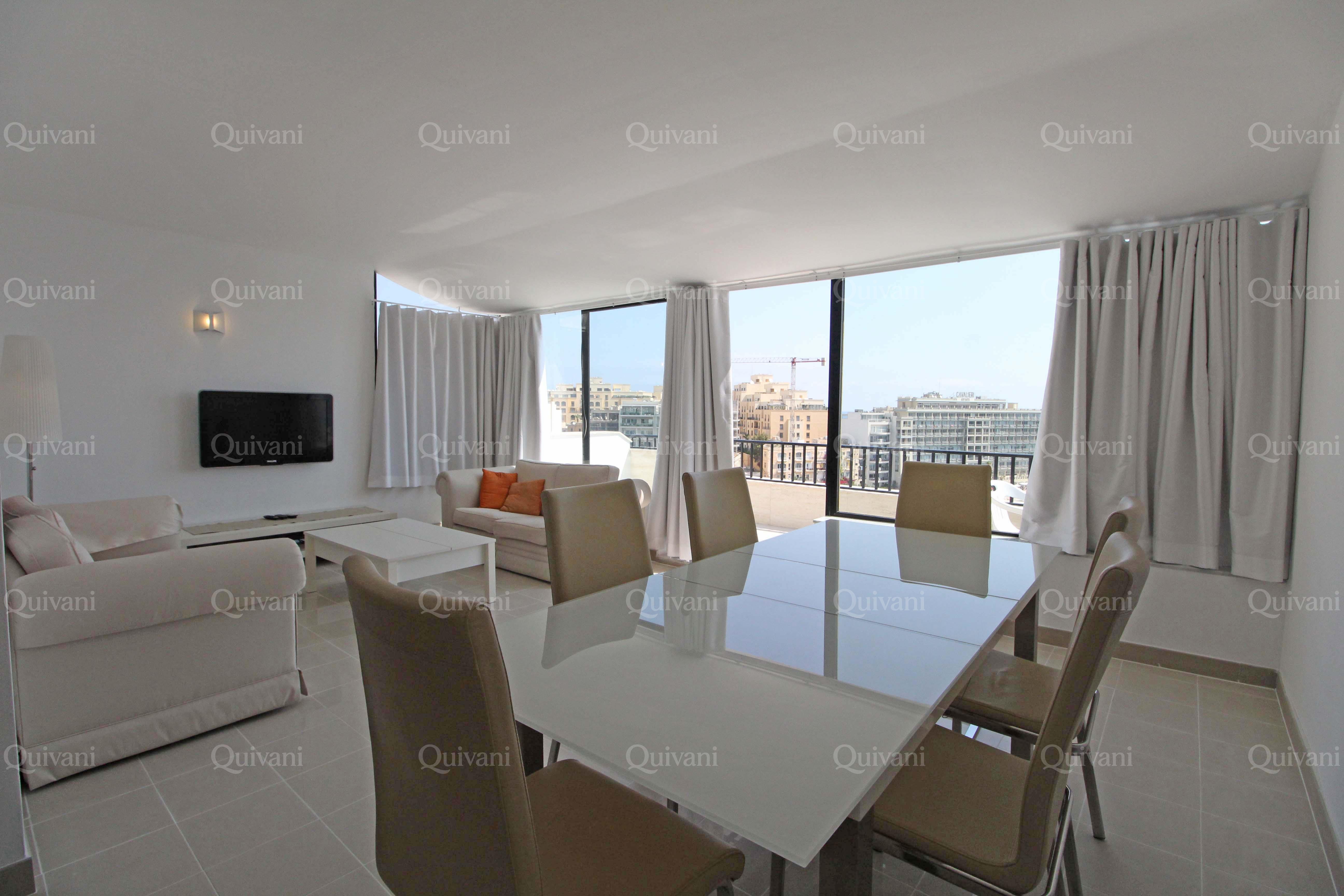 St.Julians, Furnished Penthouse
