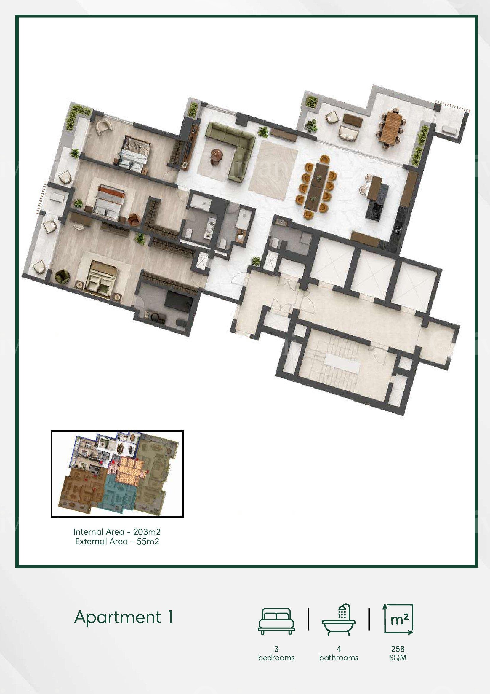 Ora Residences, Finished, Apartment