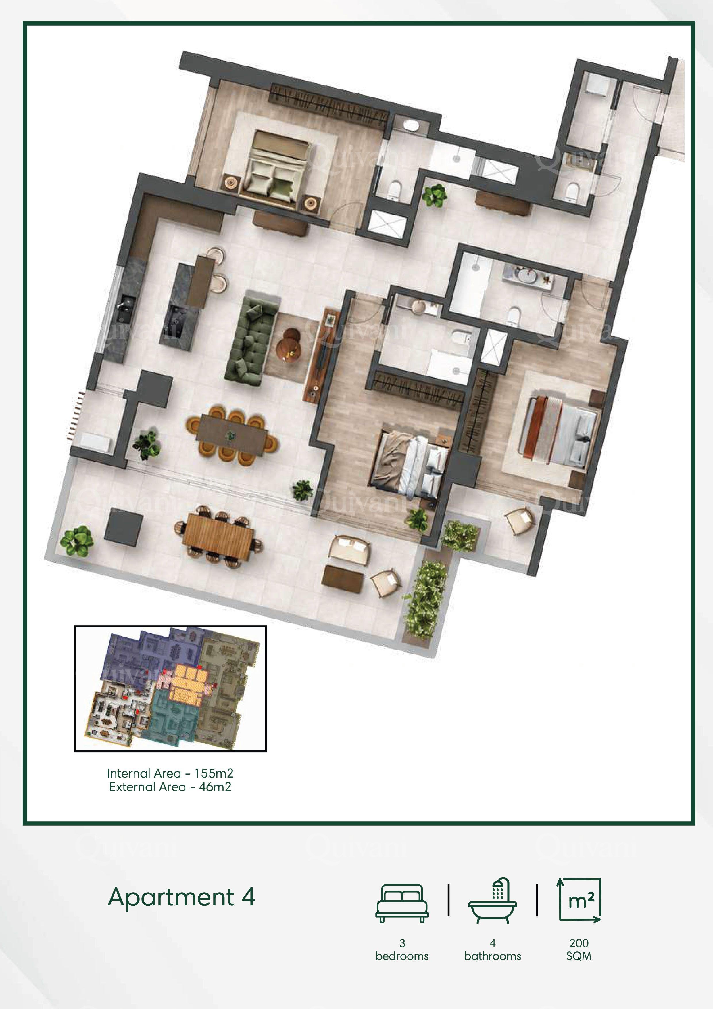Ora Residences, Finished, Apartment