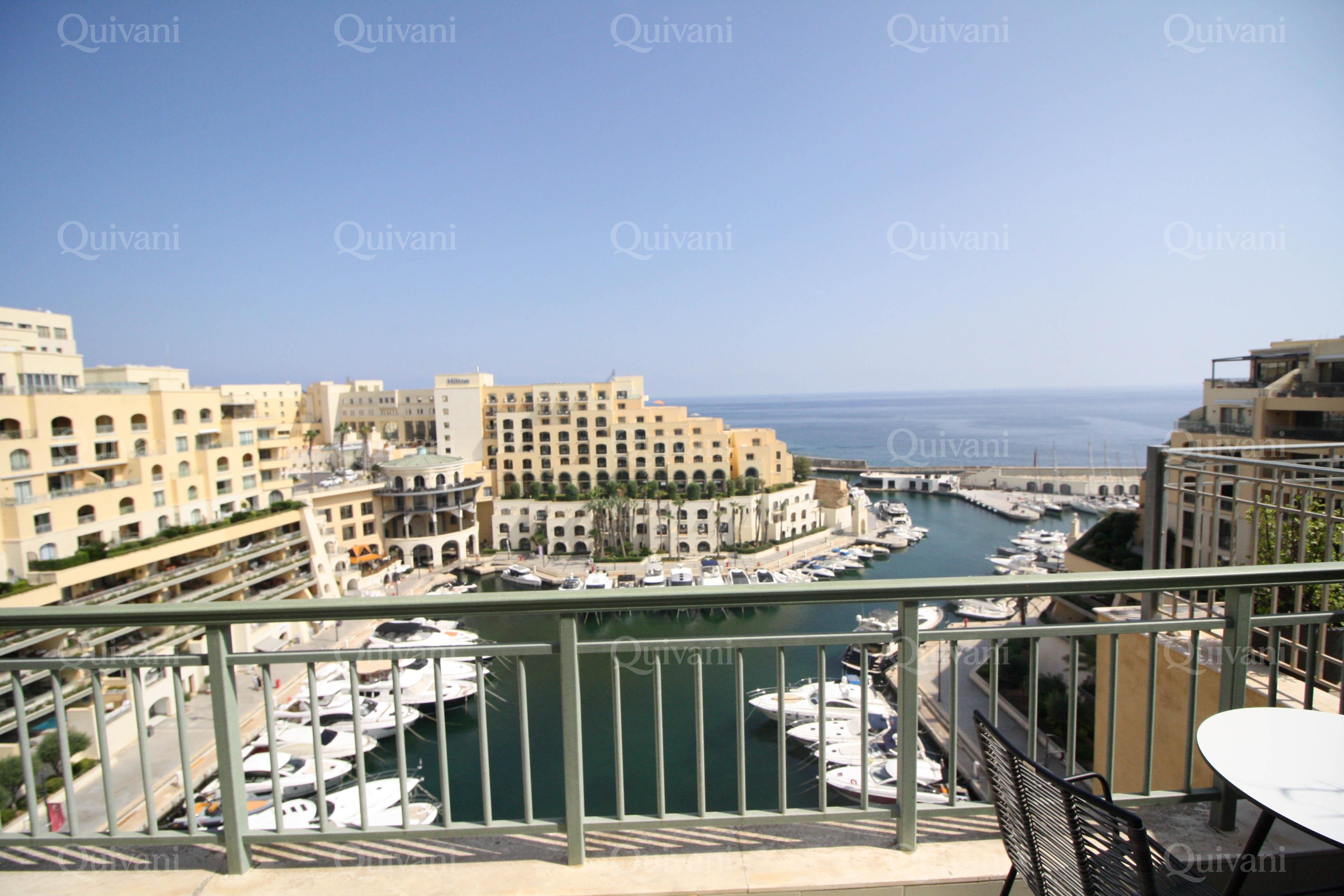 Portomaso, Furnished Apartment