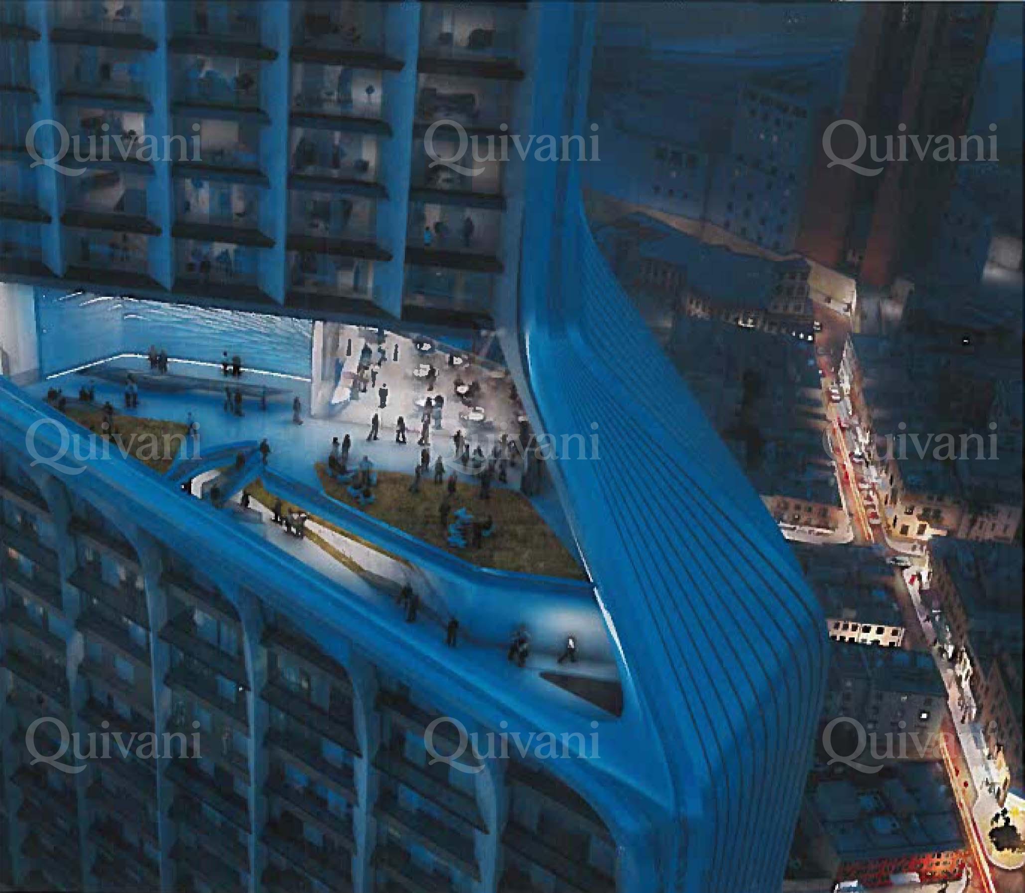Mercury Towers, Finished Office