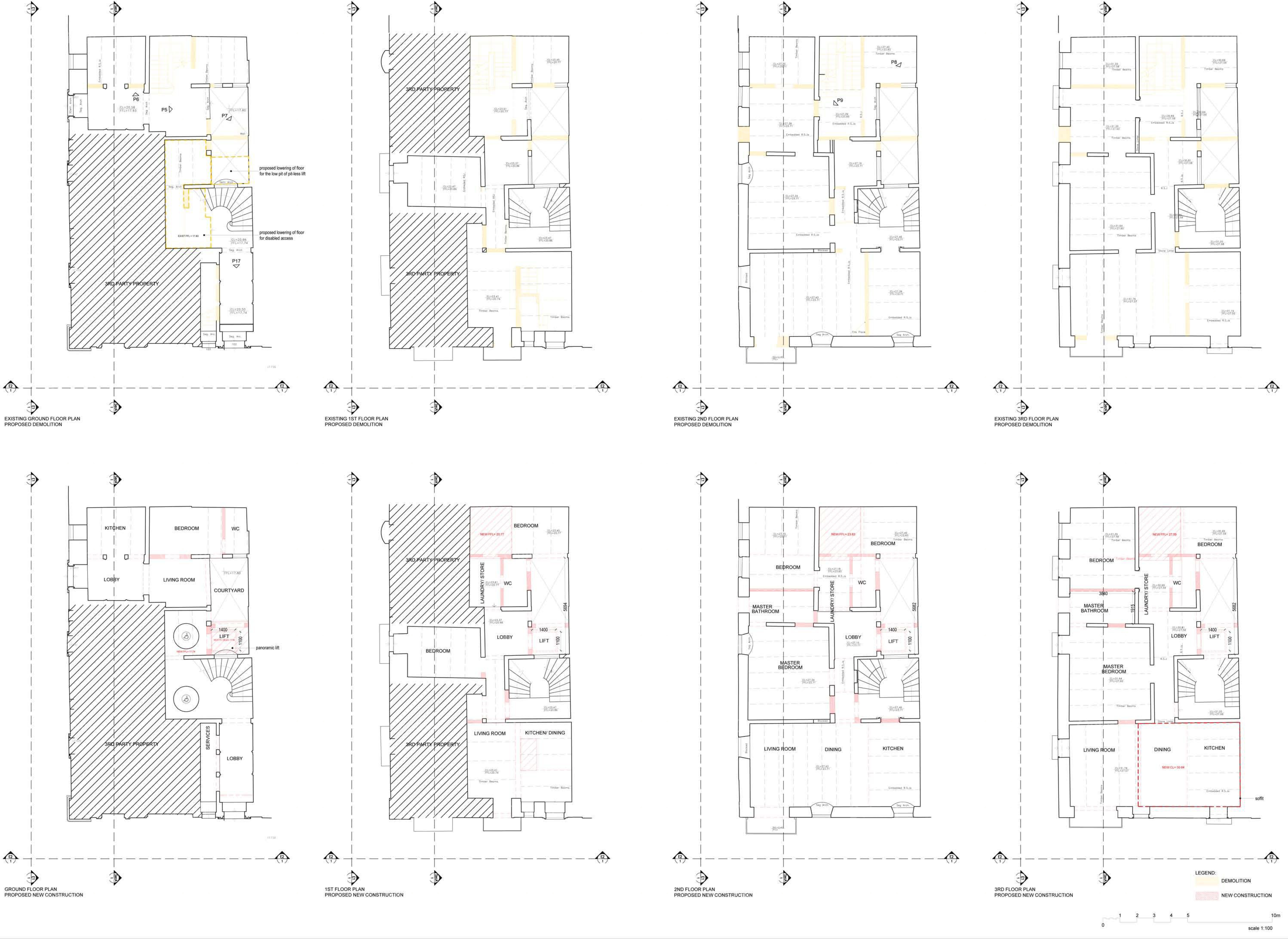 Valletta, Finished Block of Apartments