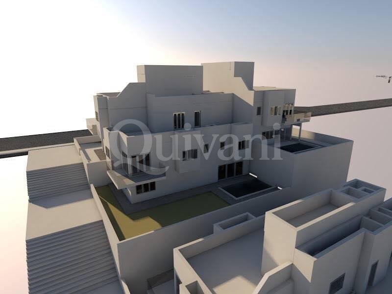 Santa Venera, Shell Form Semi-detached Villa