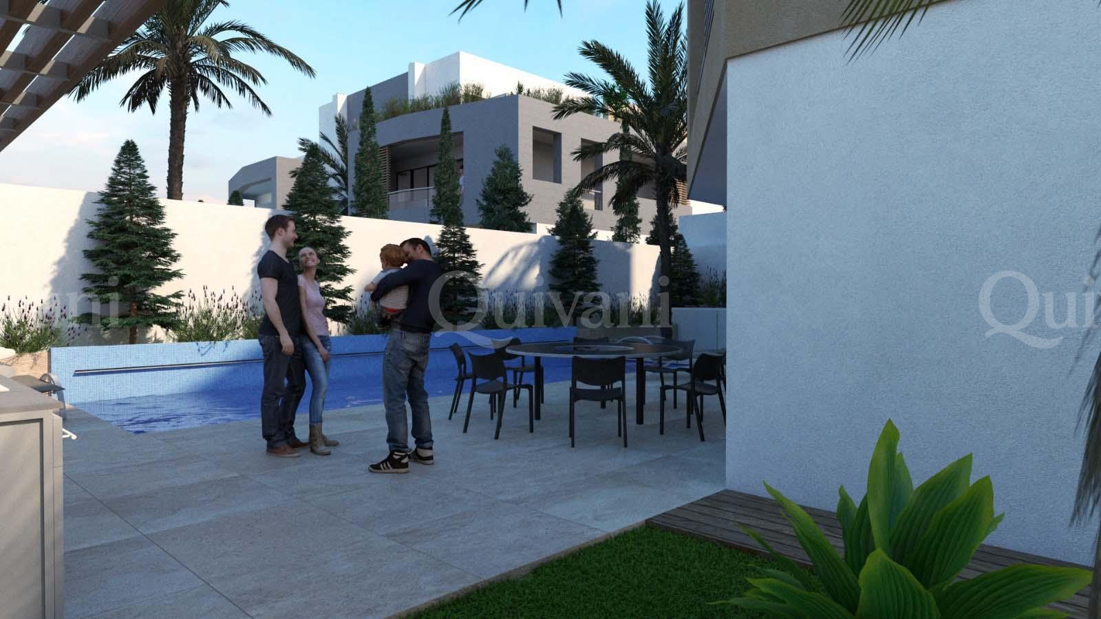 Madliena, Shell Form Semi-detached Villa