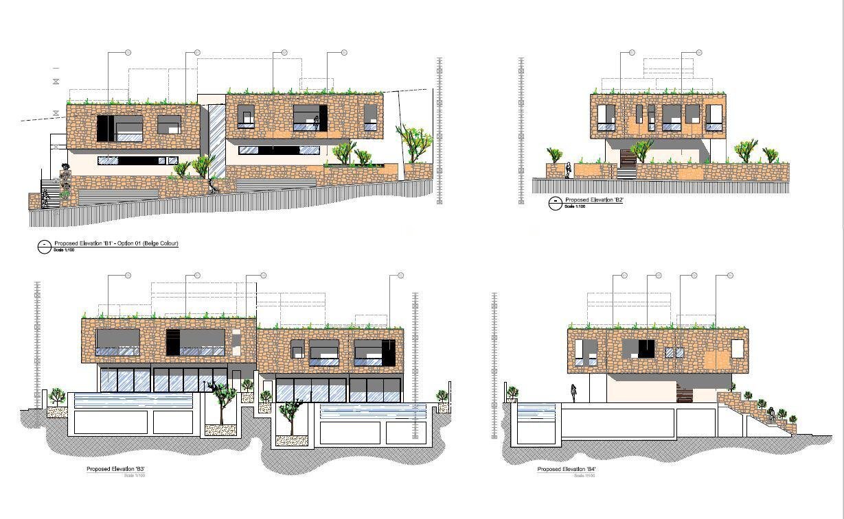 Madliena, Shell Form Semi-detached Villa