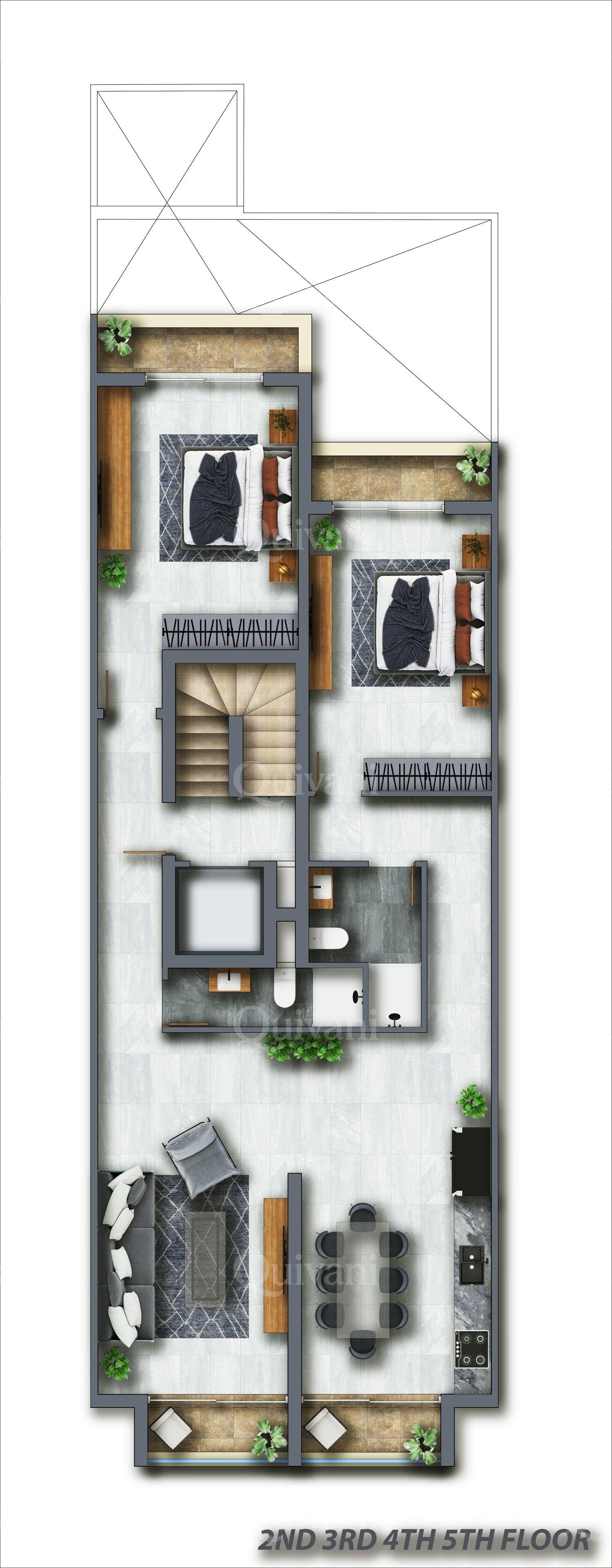 Gzira, Finished Penthouse