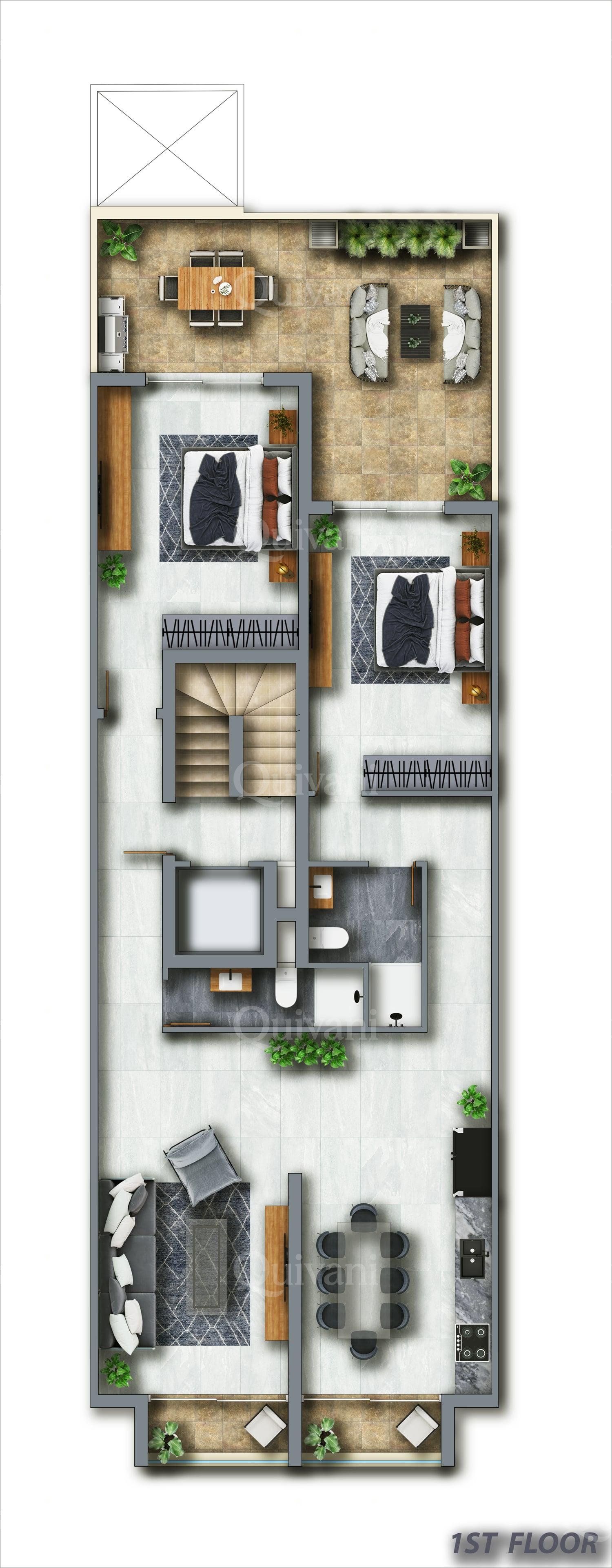 Gzira, Finished Penthouse