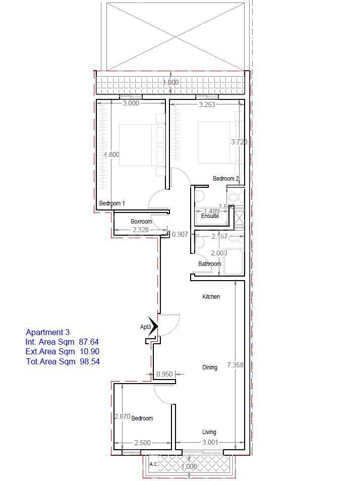 Zejtun Finished Apartment