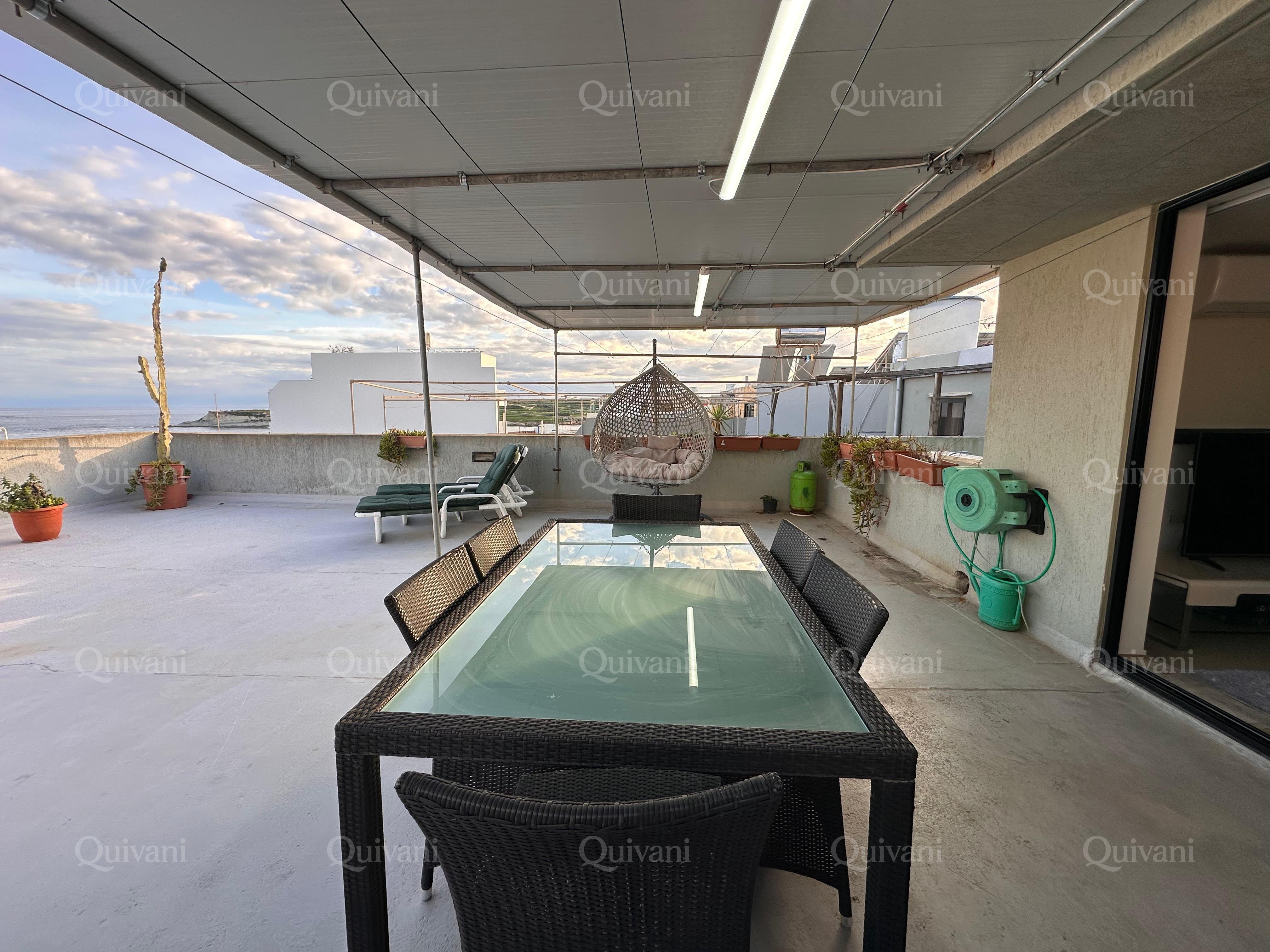 Marsascala Furnished Penthouse