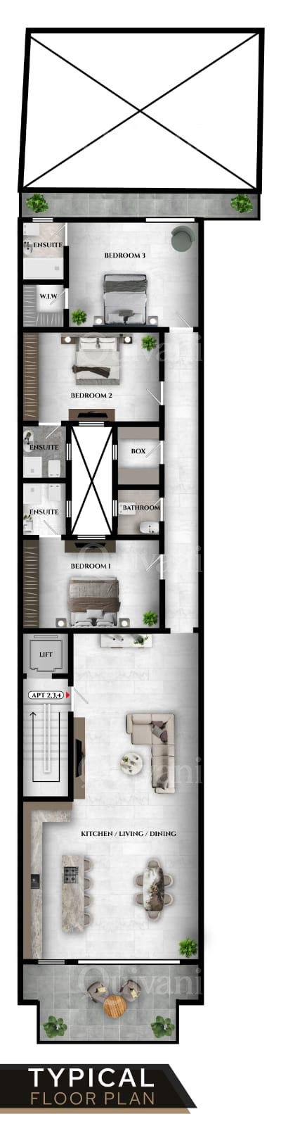 Tal-Ibrag Finished Apartment