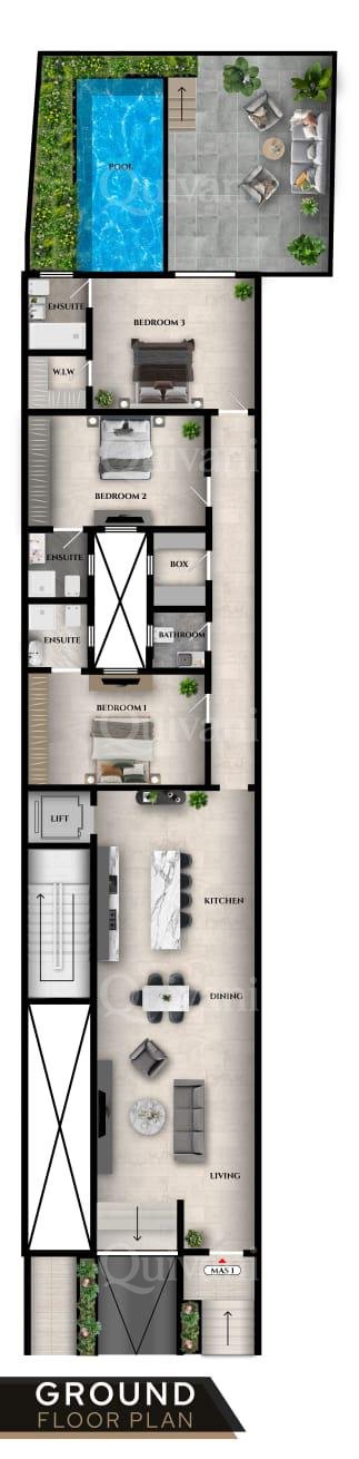 Tal-Ibrag Finished Apartment