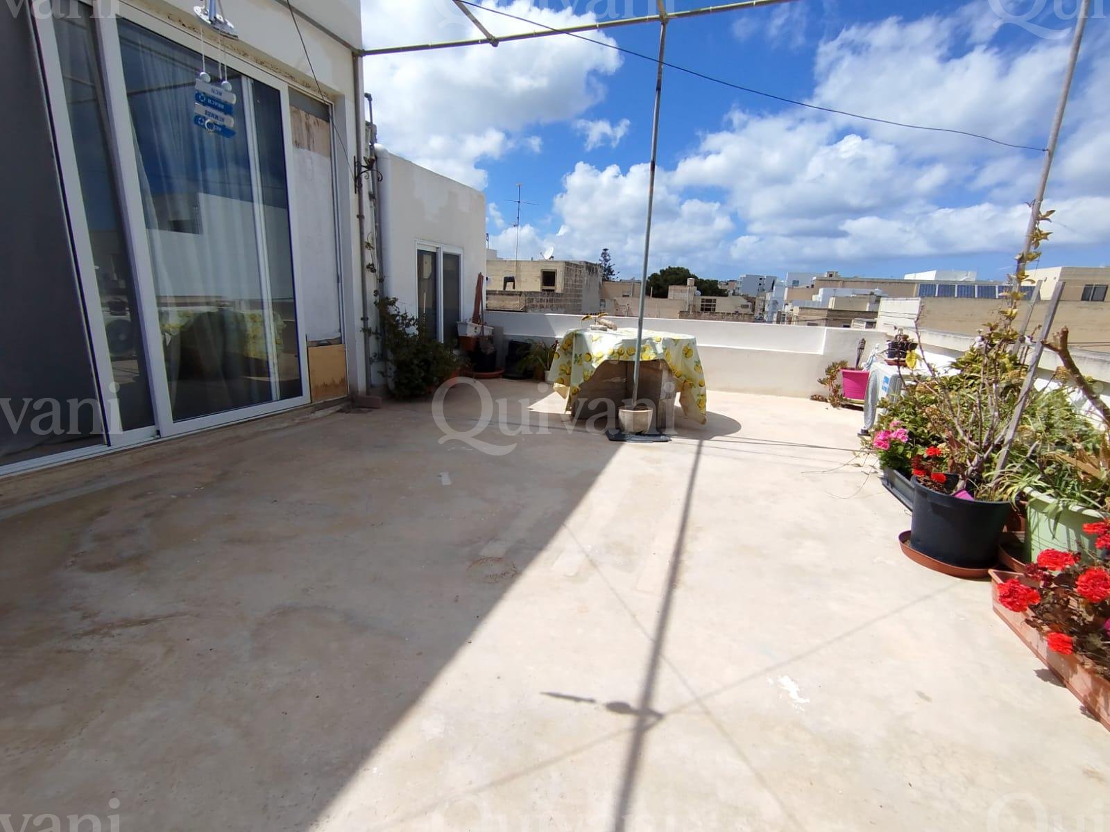Zabbar semi- Finished first floor Maisonette