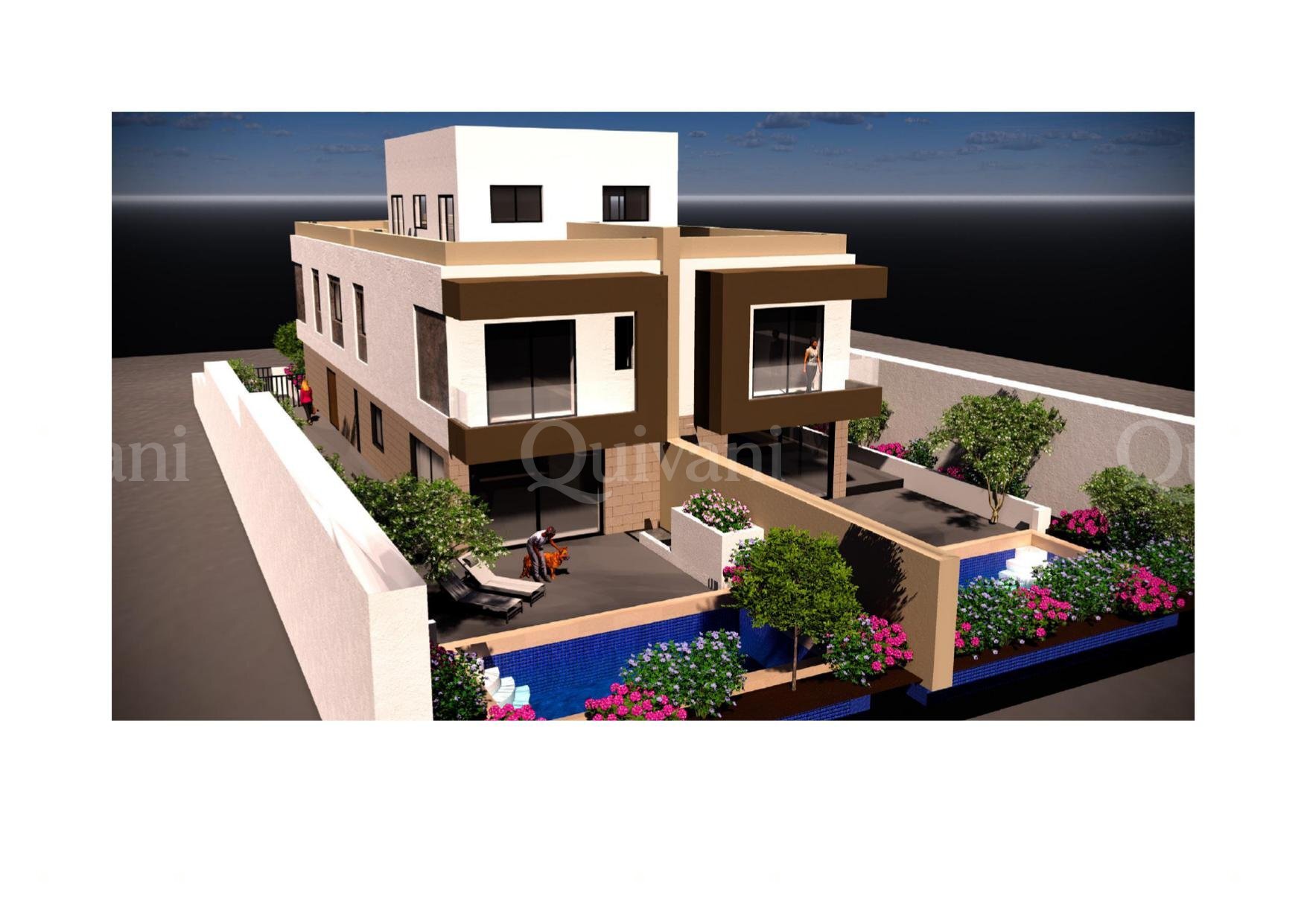 Rabat Shell Form Semi-detached Villa
