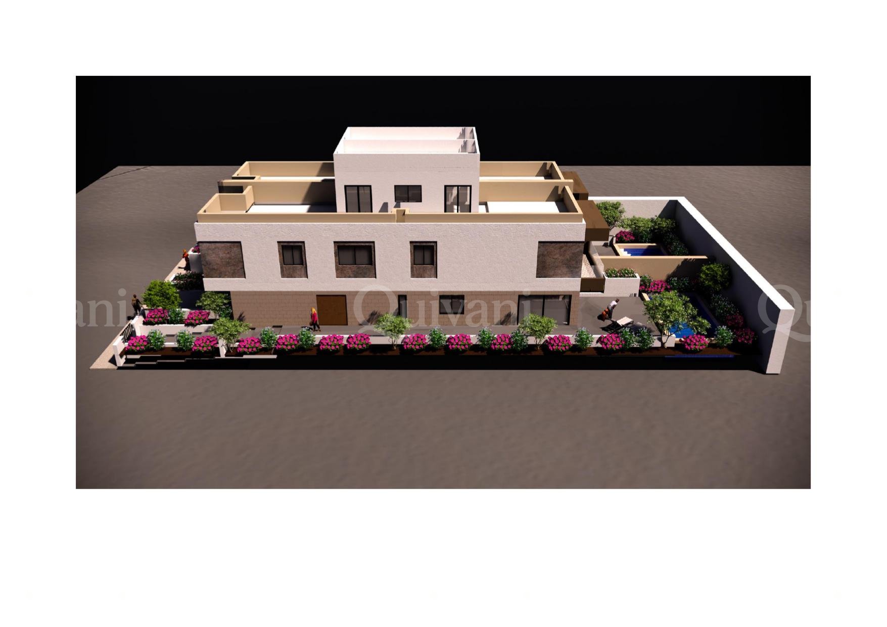 Rabat Shell Form Semi-detached Villa