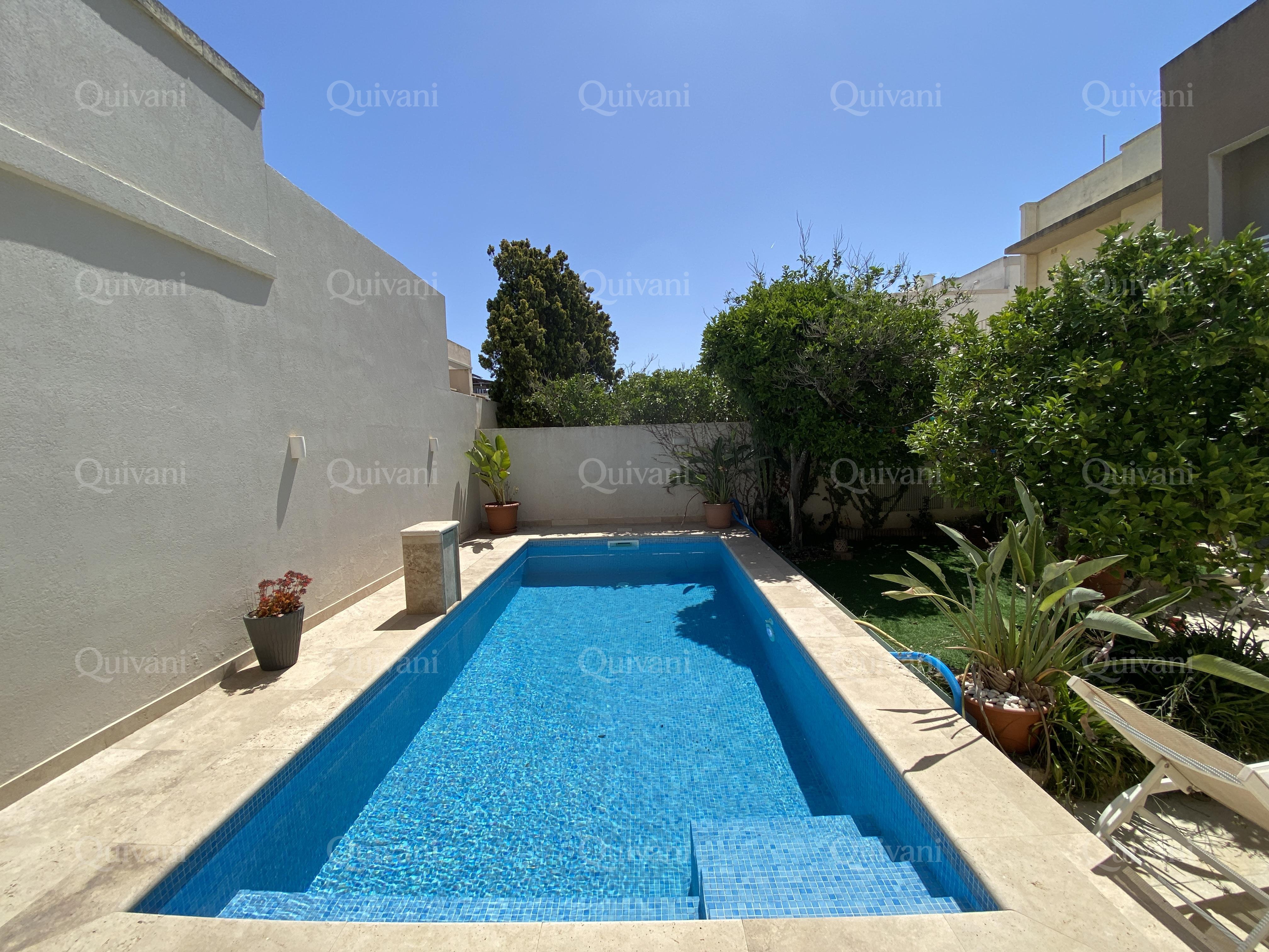 Rabat Furnished Semi-detached Villa with Pool