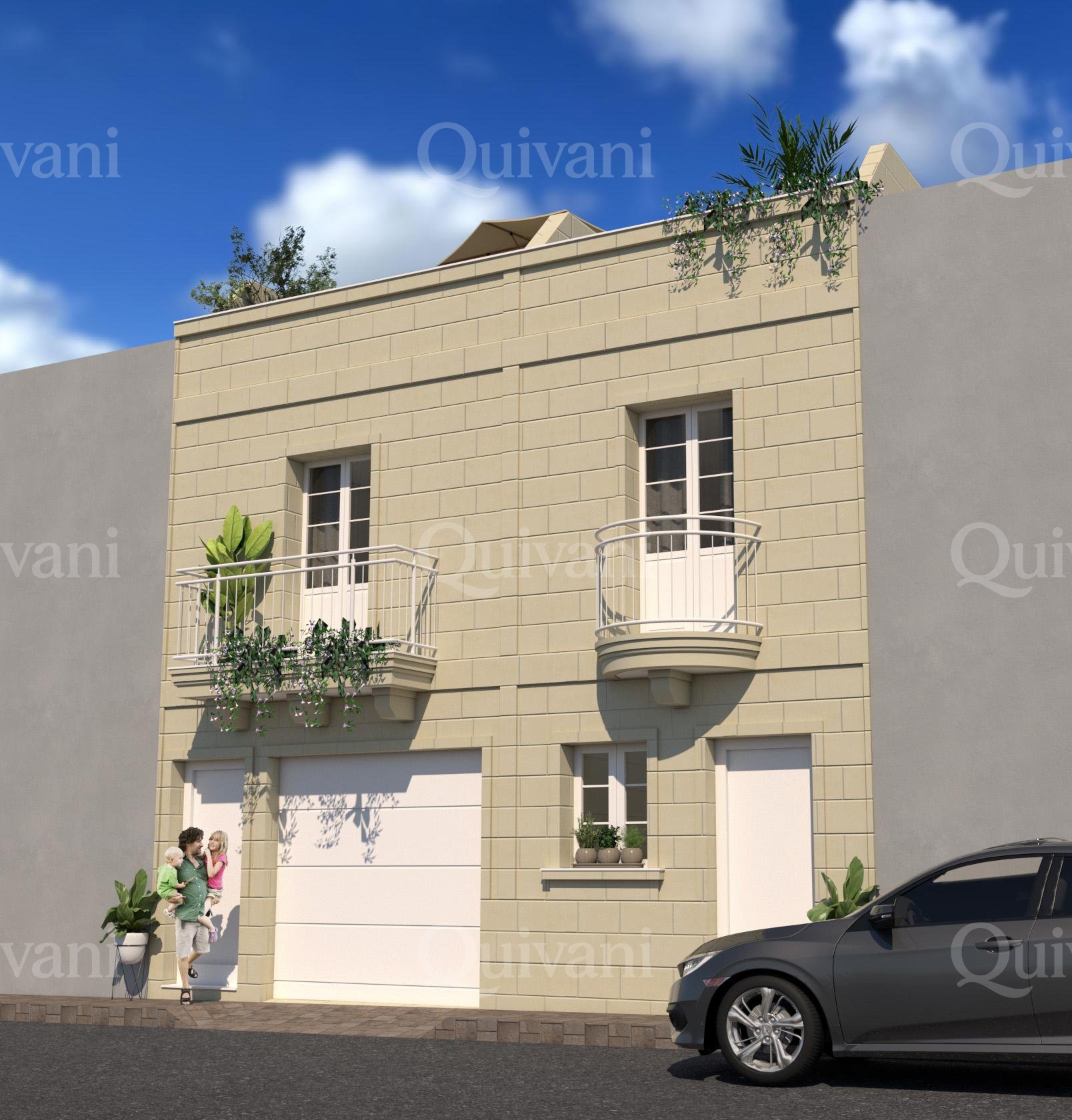 Nadur Shell Form Terraced House