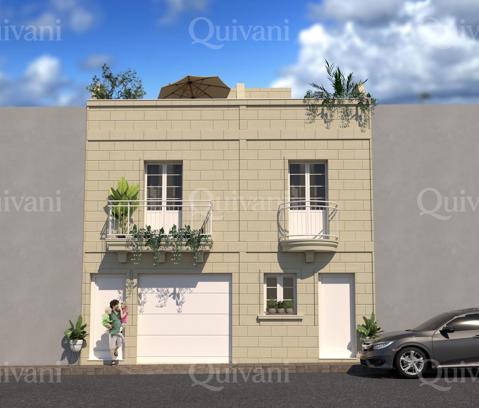 Nadur Shell Form Terraced House