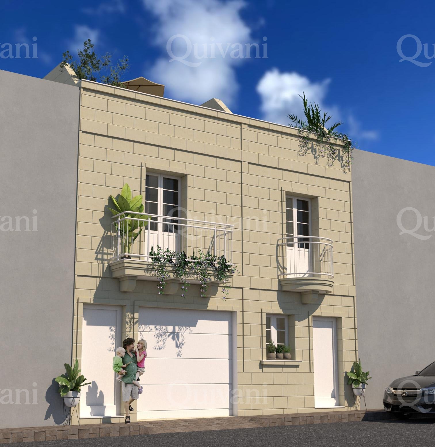 Nadur Shell Form Terraced House