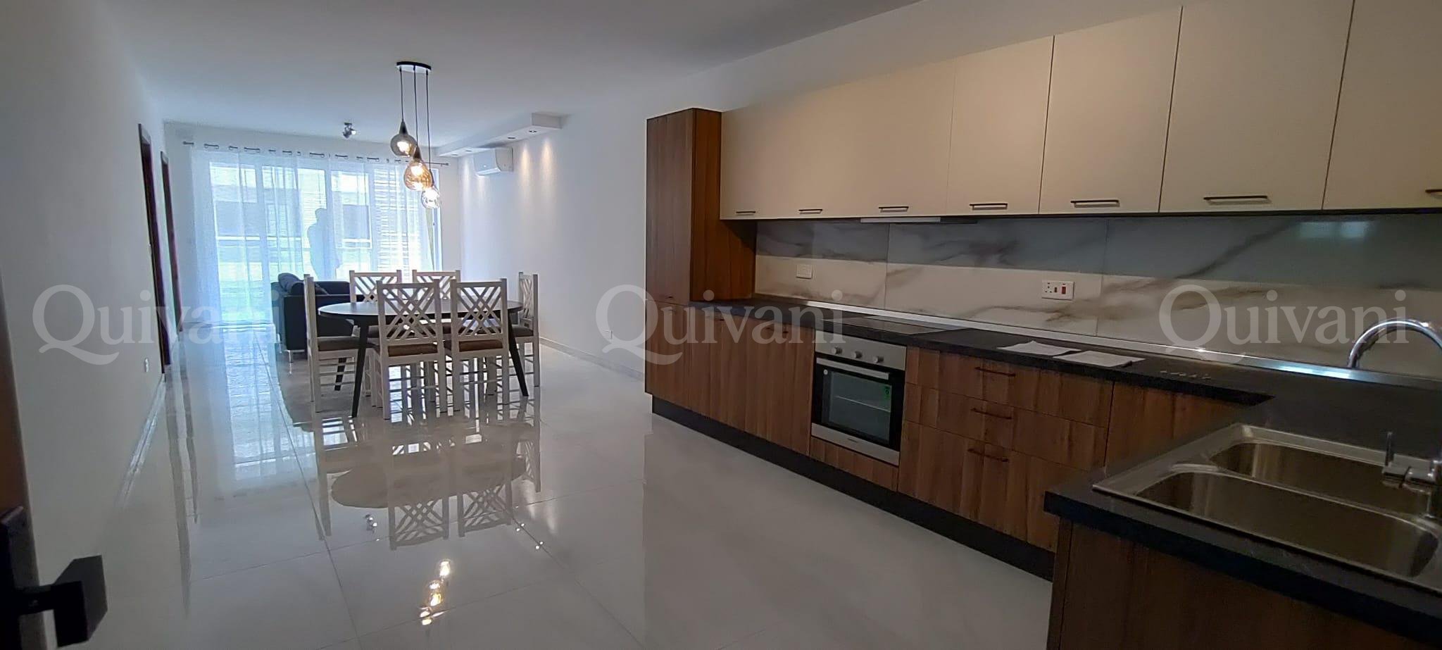Qawra, Finished Apartment + 1 car garage