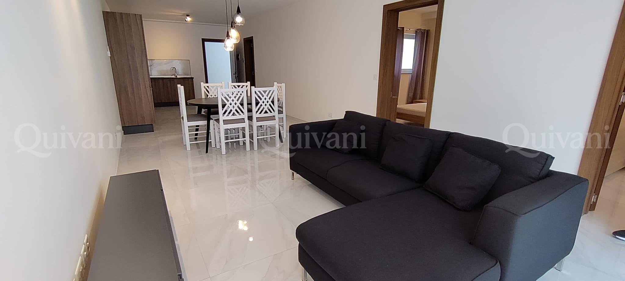Qawra, Finished Apartment + 1 car garage