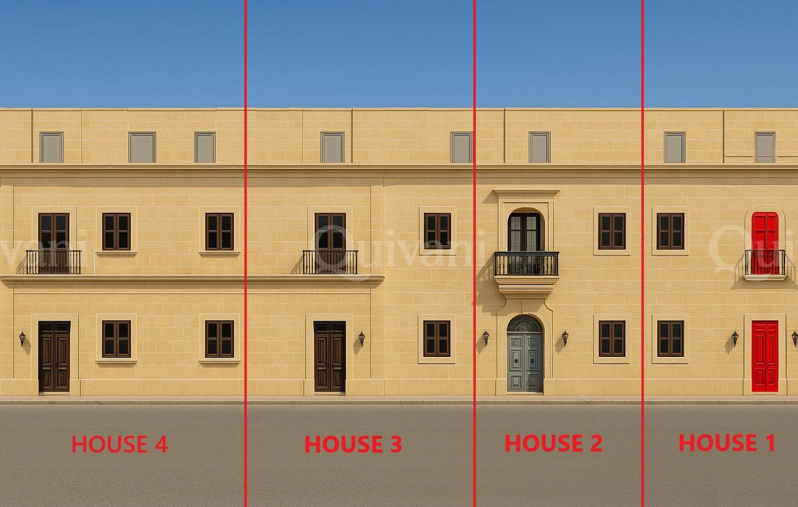 Zejtun Shell Form Townhouse