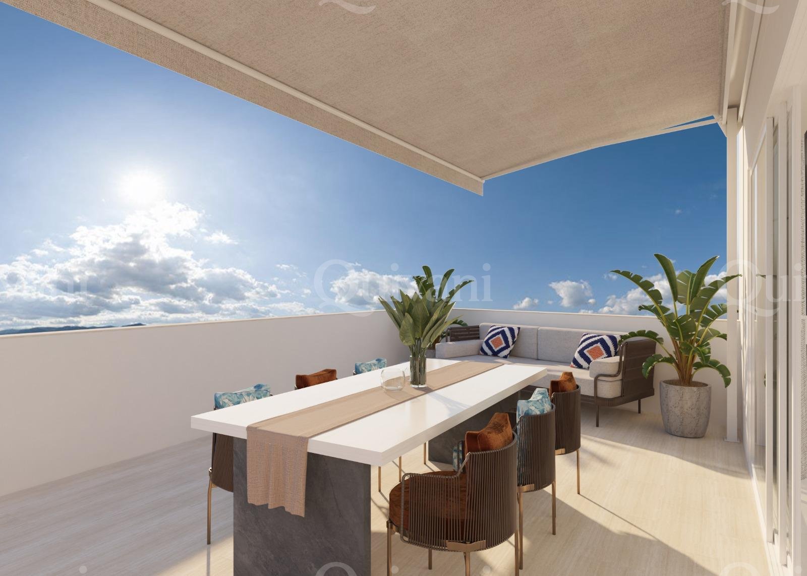 Birkirkara, Furnished Penthouse