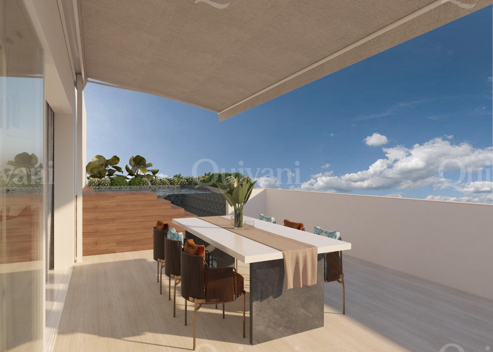 Birkirkara, Furnished Penthouse