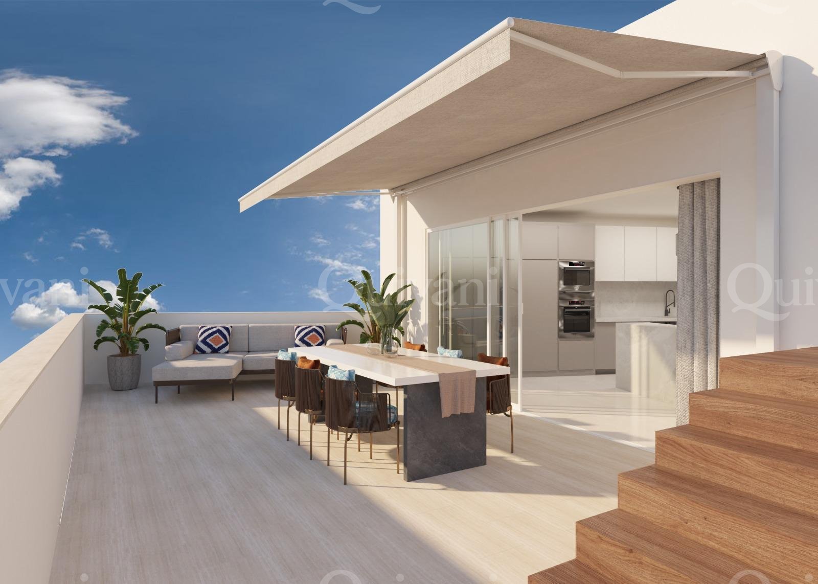 Birkirkara, Furnished Penthouse