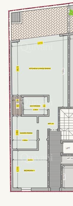 Qala Shell form Apartment