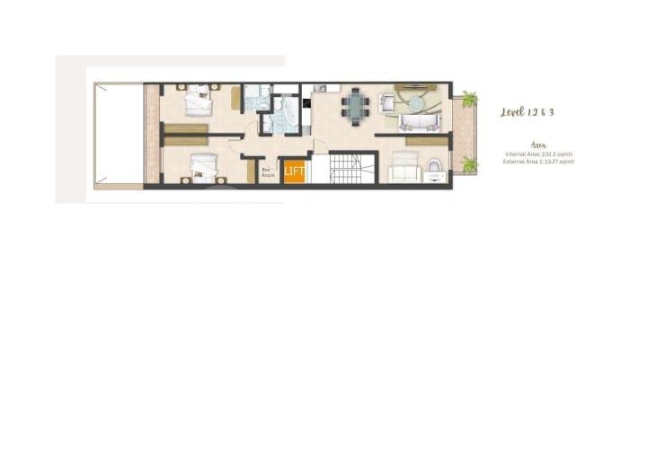 Mosta Finished Apartment
