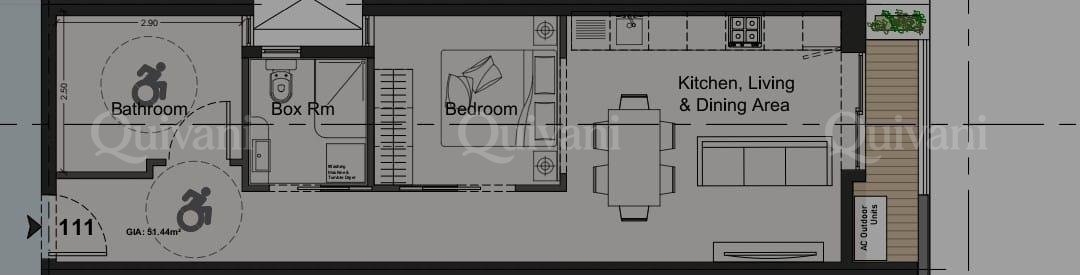 Paola Shell form Apartment