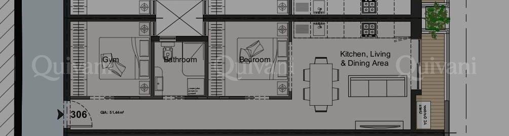 Paola Shell form Apartment