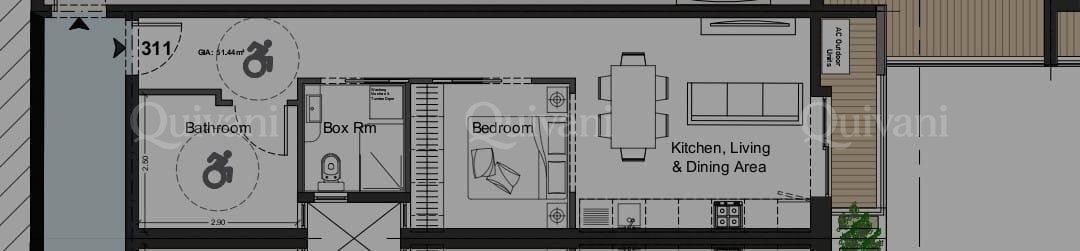 Paola Shell form Apartment