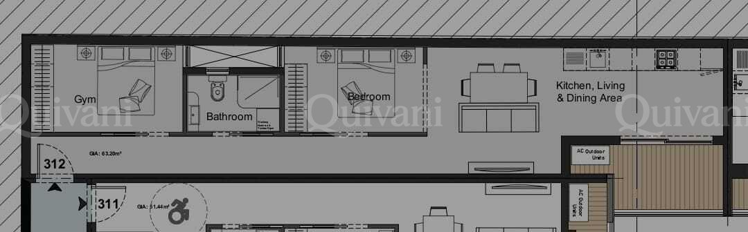 Paola Shell form Apartment