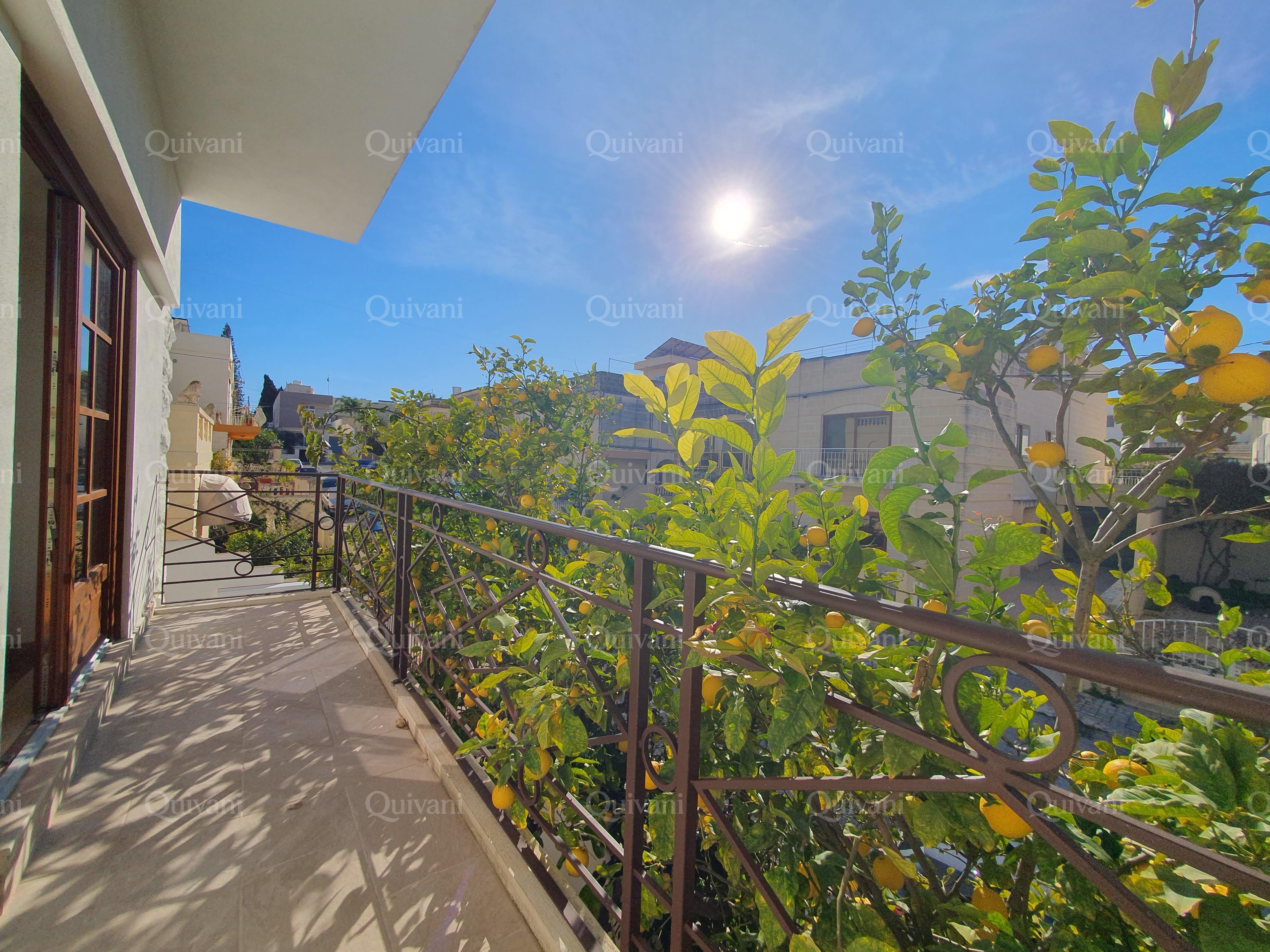 Balzan Furnished Elevated Maisonette