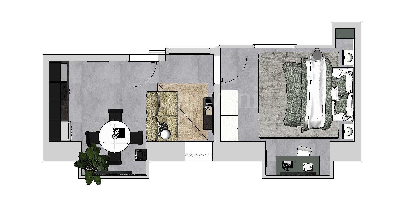 Sliema Shell Form Terraced House