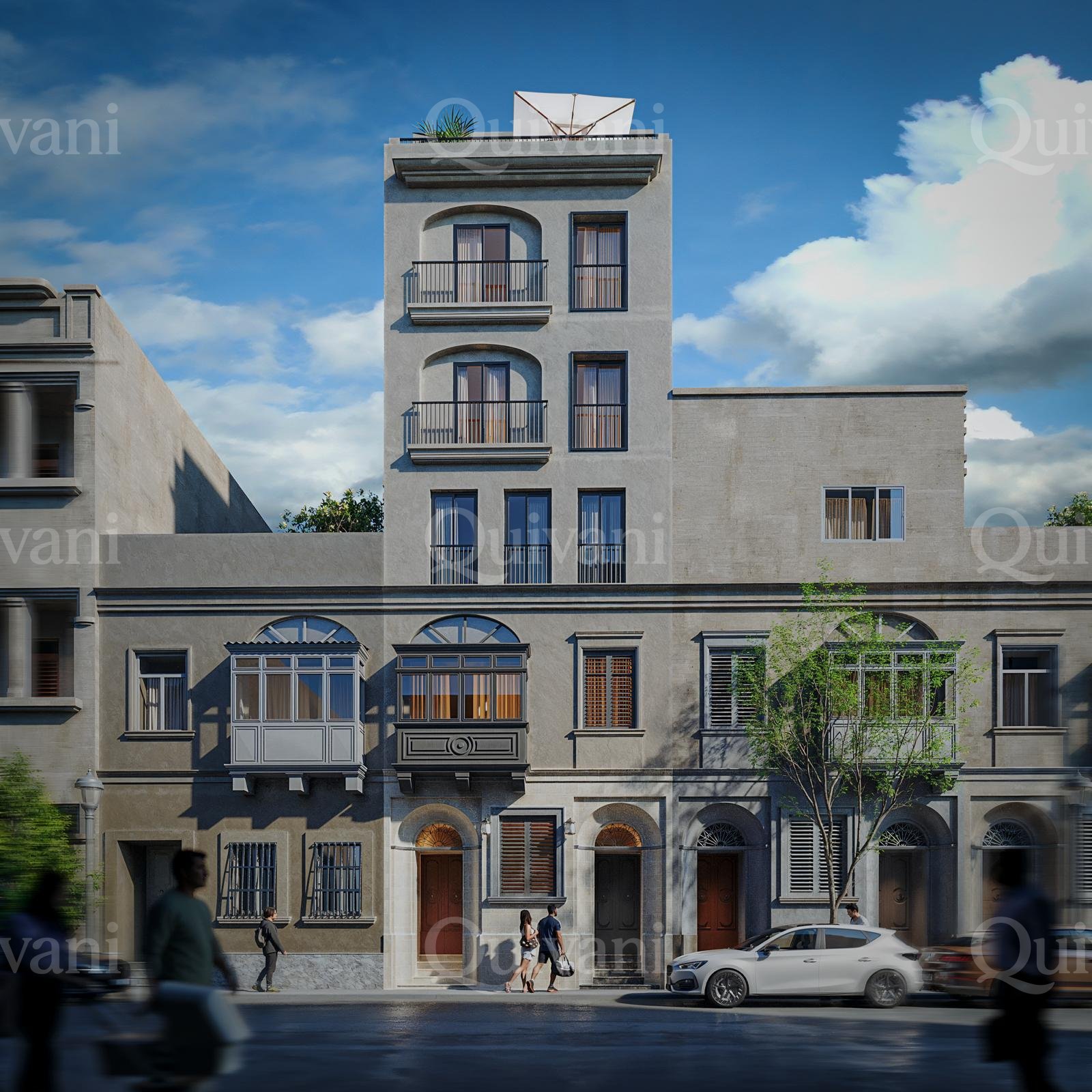 Pieta Shell form Apartment