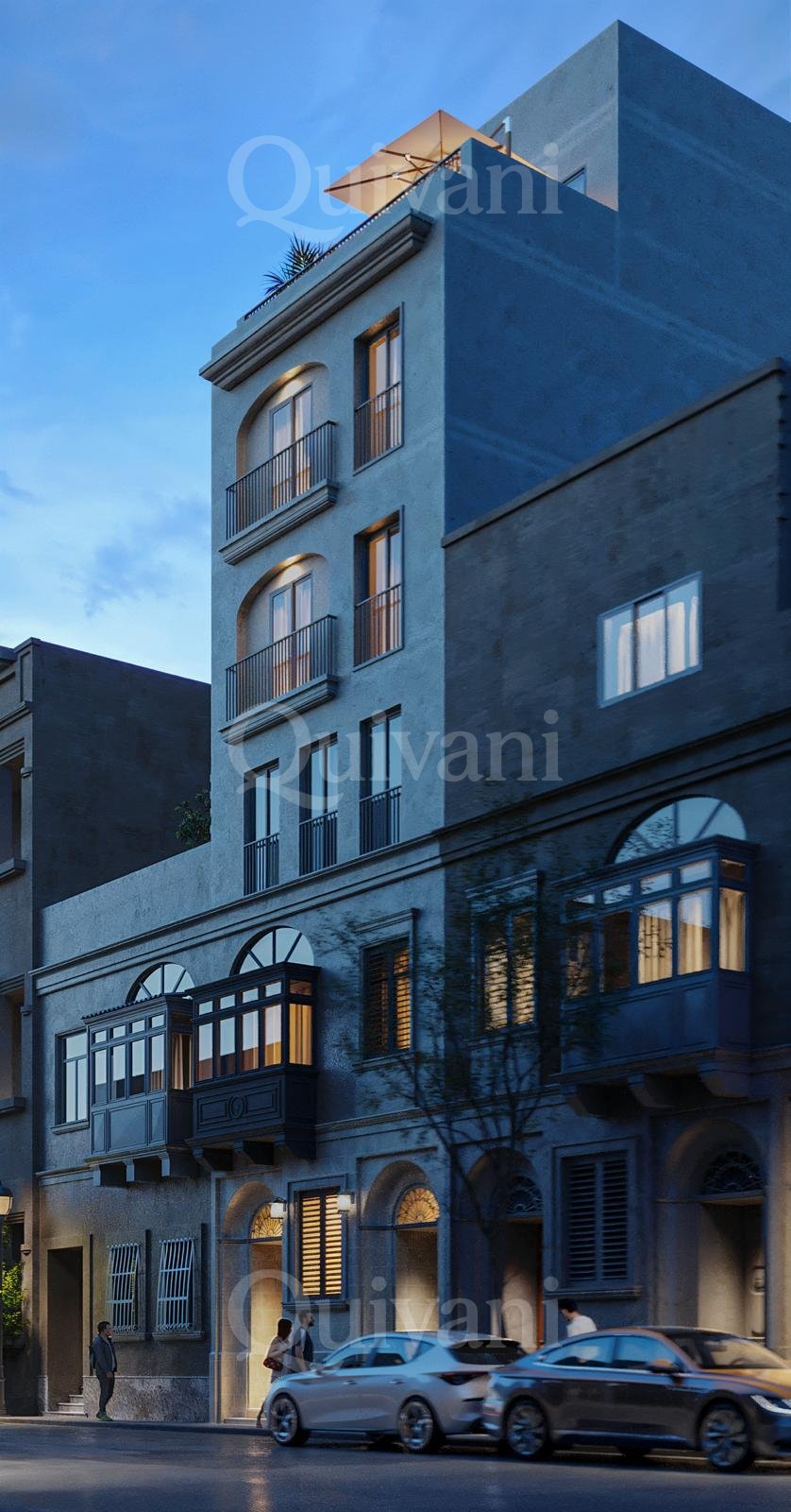 Pieta Shell form Apartment