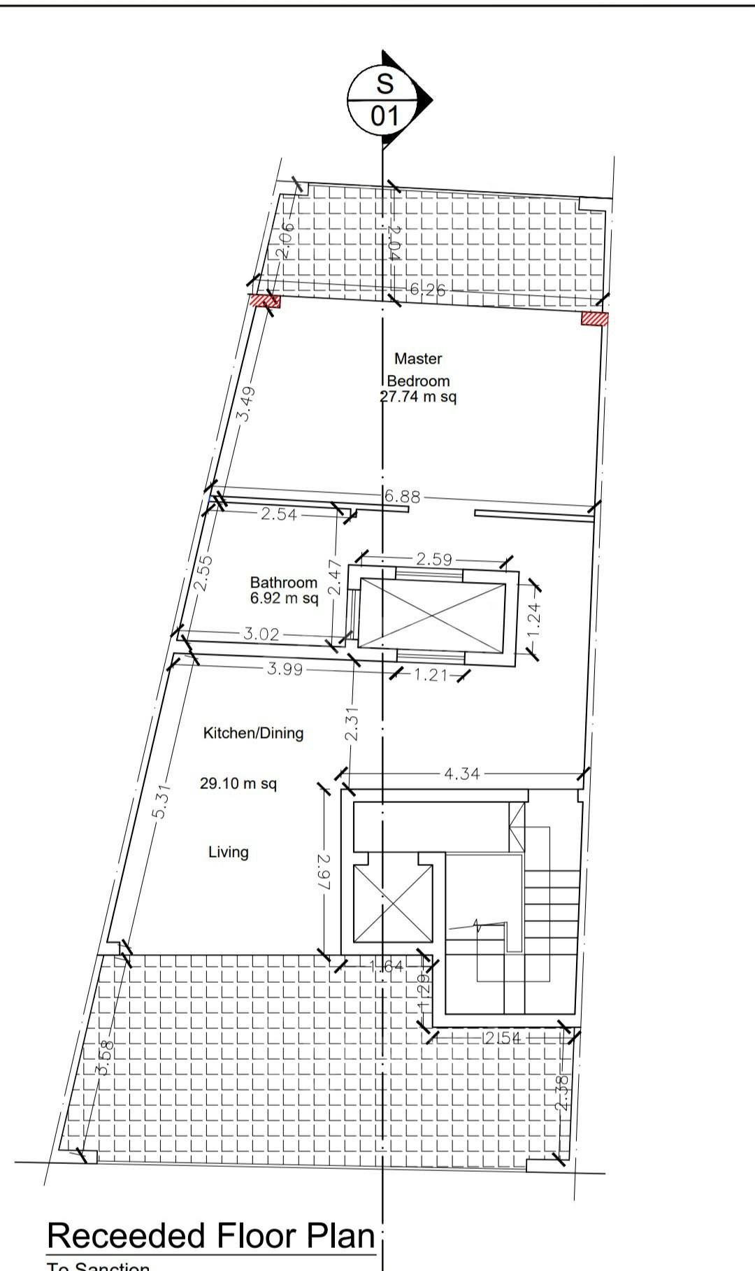 Furnished Penthouse with airspace