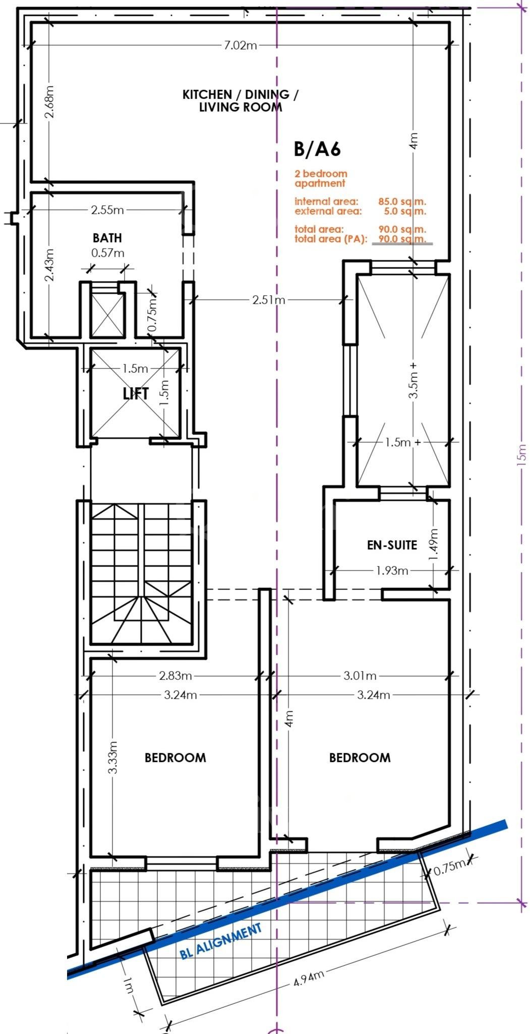 Siggiewi, 2 Bedroom Apartment