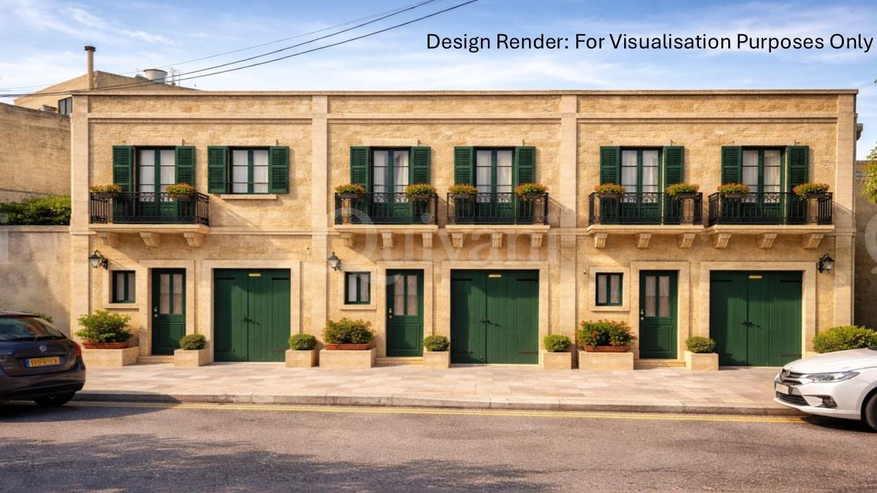 Sannat Shell Form Terraced House