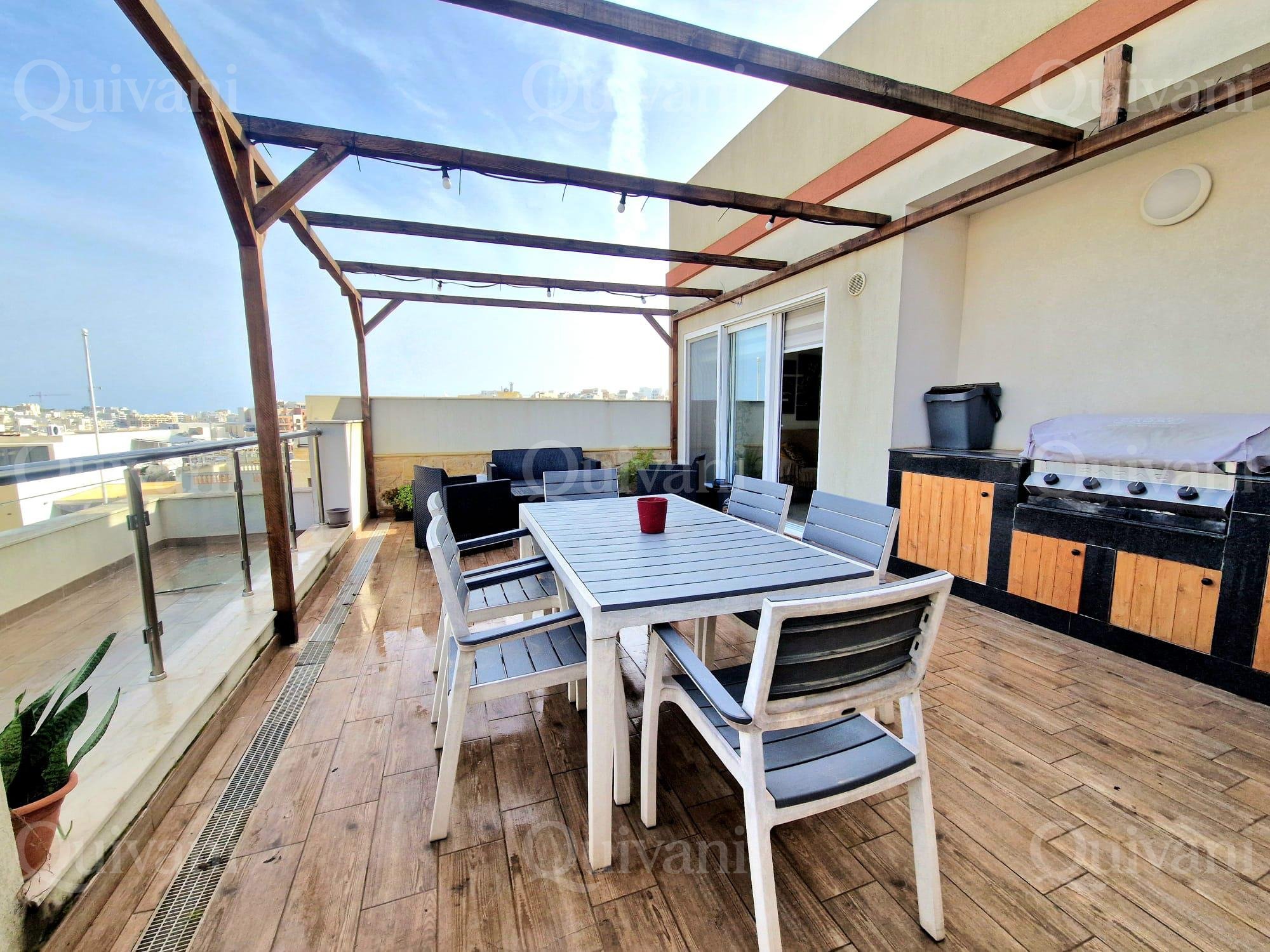 Marsascala Furnished Penthouse