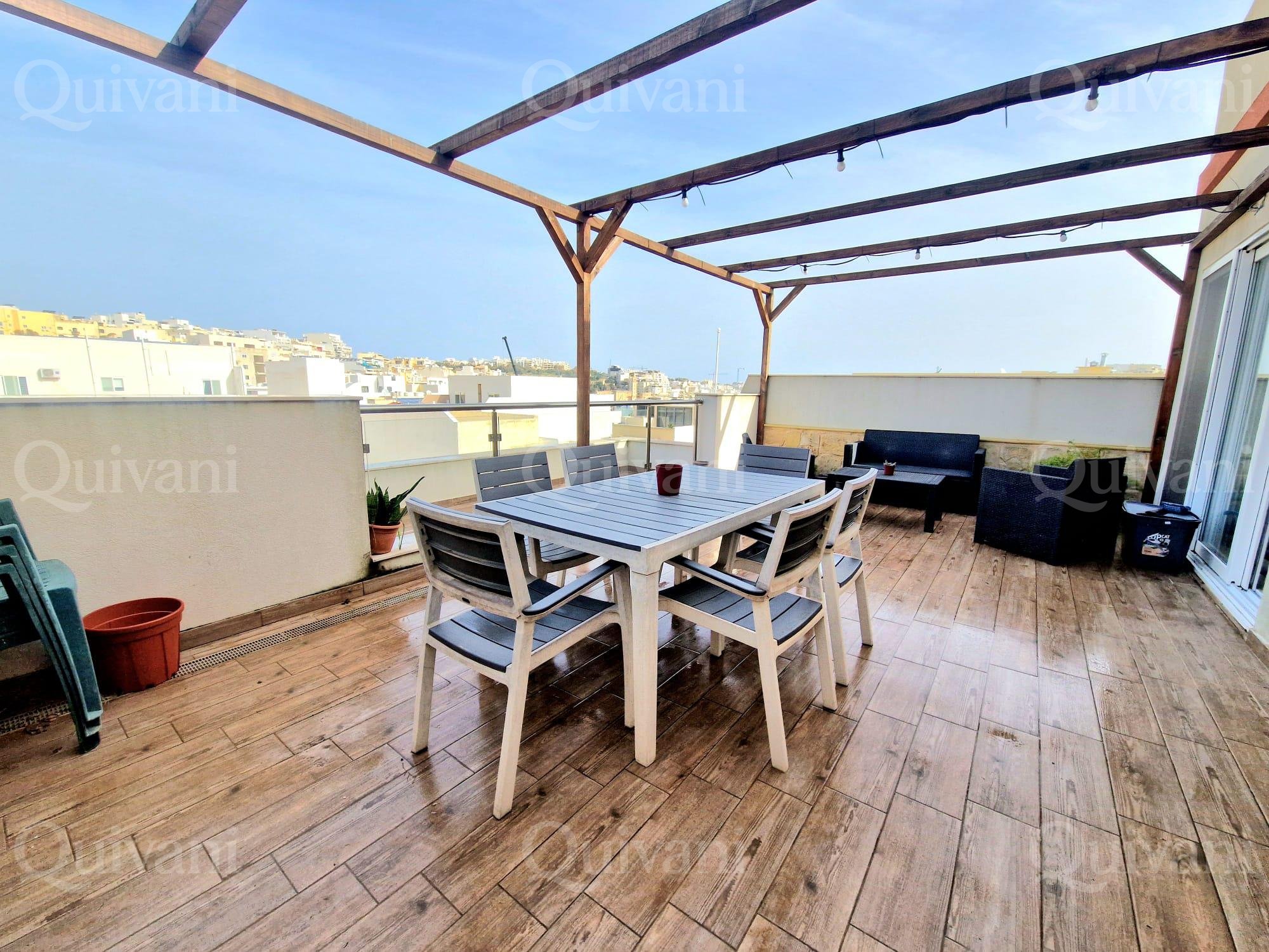 Marsascala Furnished Penthouse