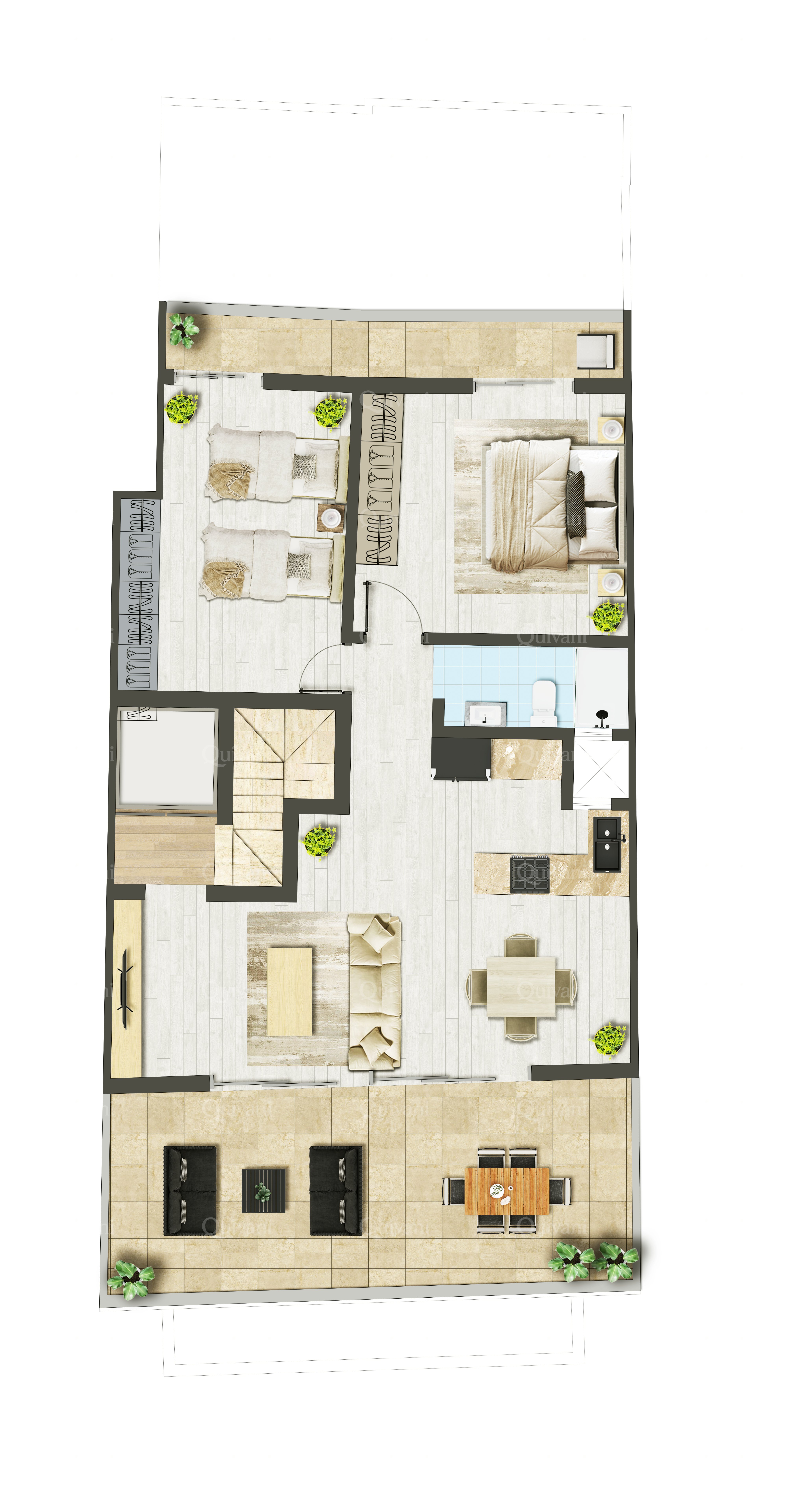 Santa Venera Finished Penthouse