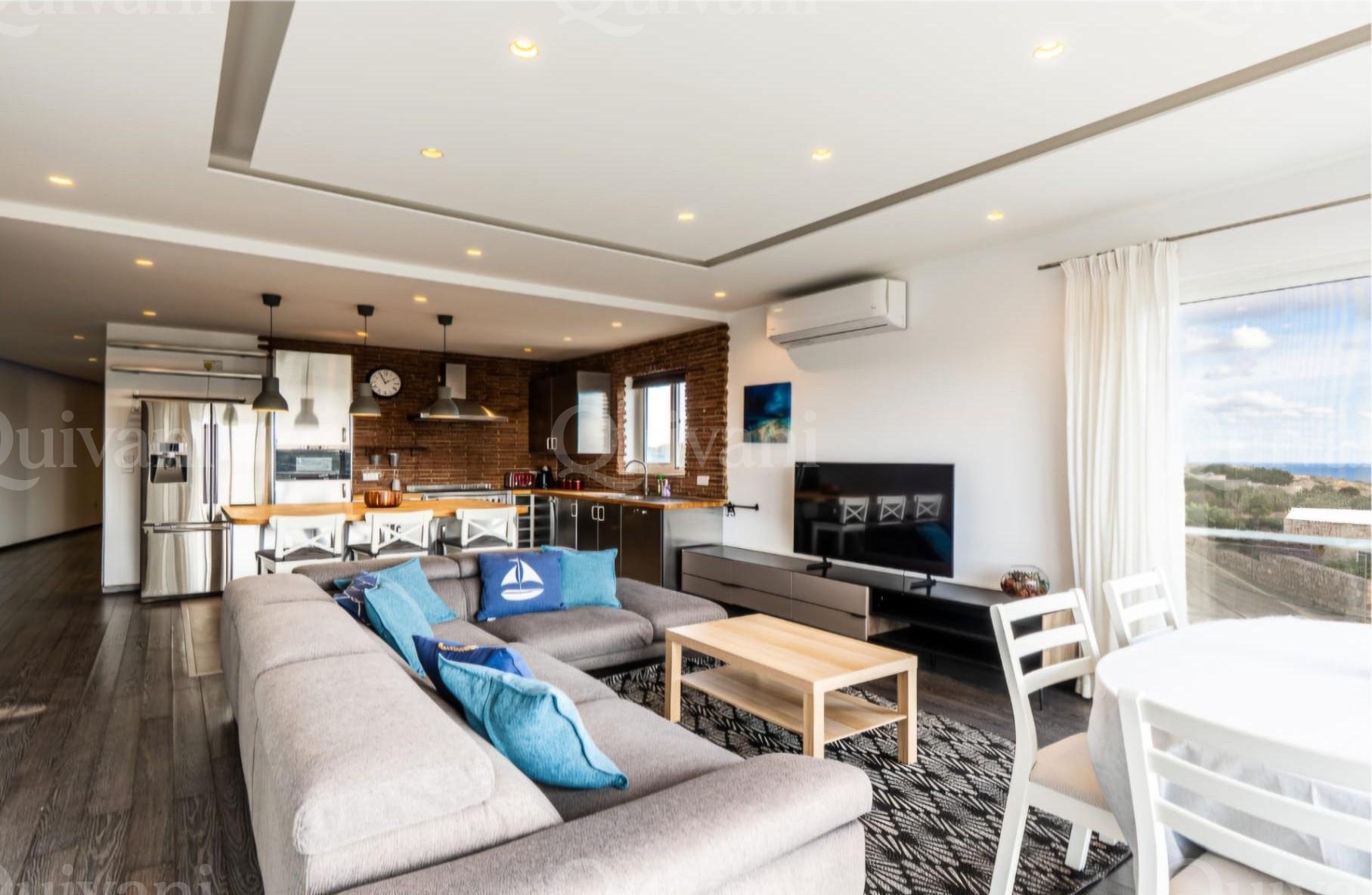Selmun Furnished Duplex Apartment/Penthouse