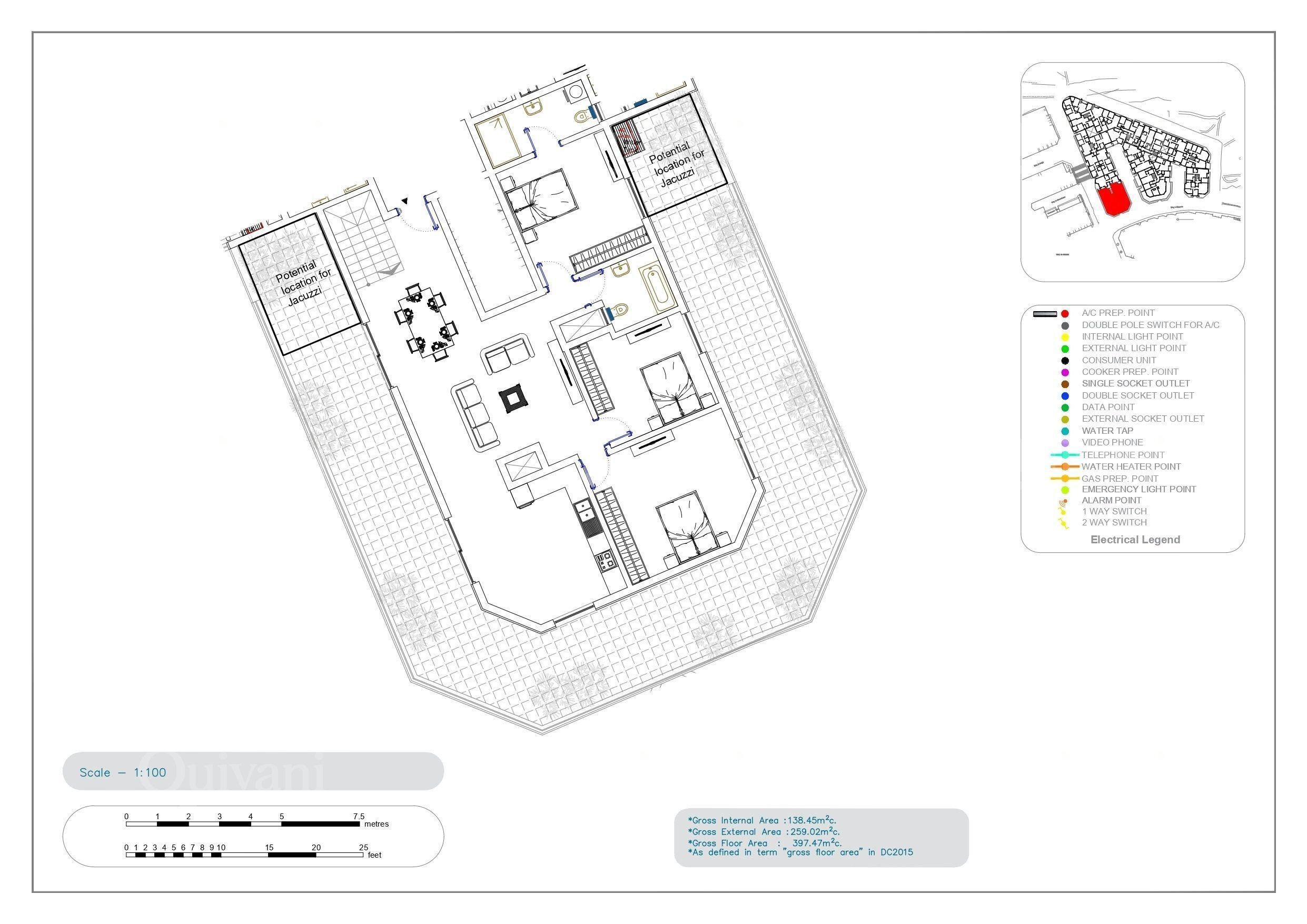 Marsascala, Finished, Duplex Penthouse + Sunny Terrace